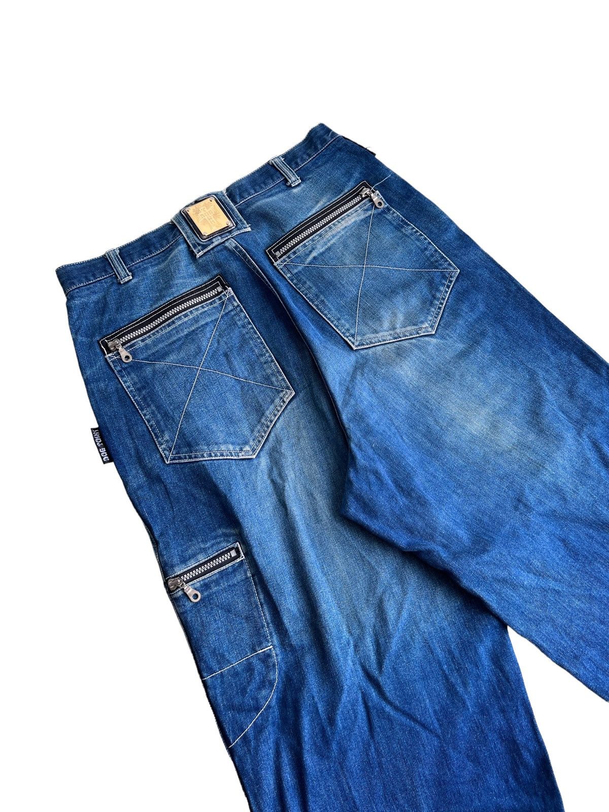 Y2K Dogtown 🇺🇸 Plate Logo Skater Carpenter Baggy Denim Jeans