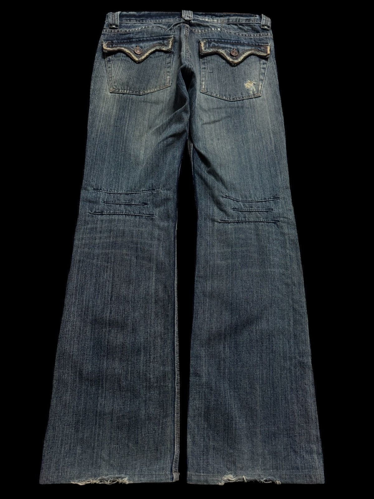 FILTH フィルス FW24 FRONT ZIP BAGGY DENIM / VINTAGE IND - NUBIAN