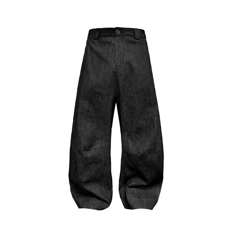 Jean Washed Baggy Basic Streetwear Loose Jeans Y2k Pants Size US 30 / EU 46 - 1 Thumbnail