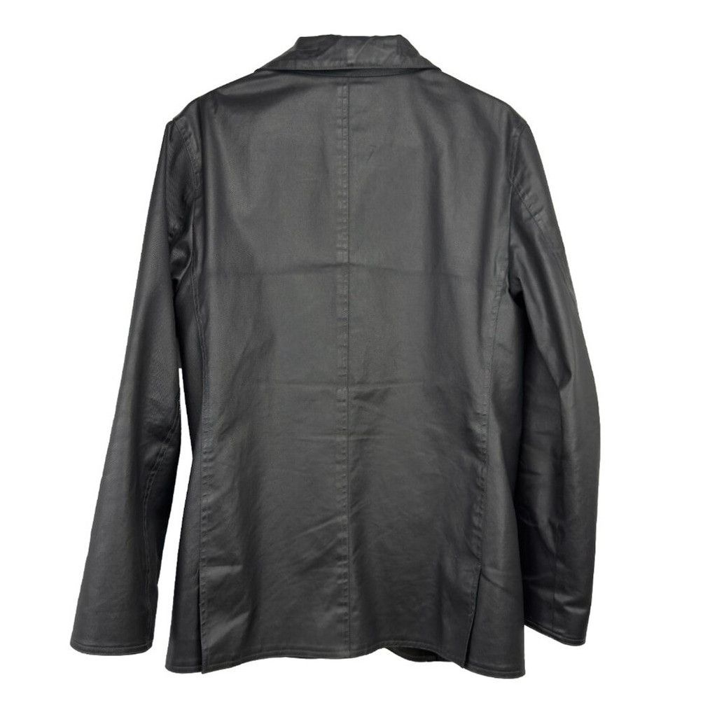 M0851 M0851 Cotton Coated Contemporary Designer Black Jacket sz S Size US S / EU 44-46 / 1 - 2 Thumbnail