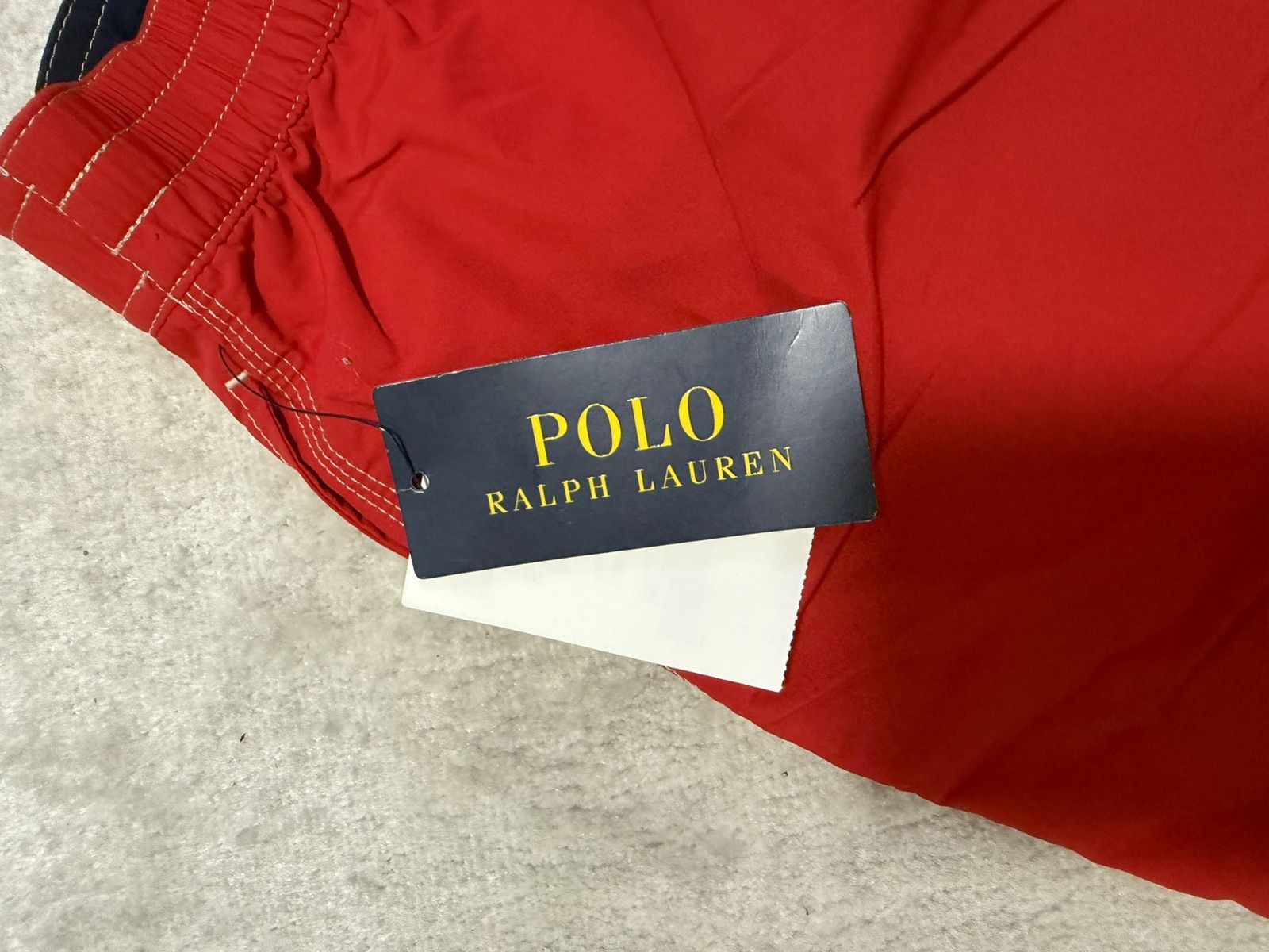 Polo Ralph Lauren Polo Ralph Lauren Red Swim Trunks Size US 32 / EU 48 - 3 Thumbnail