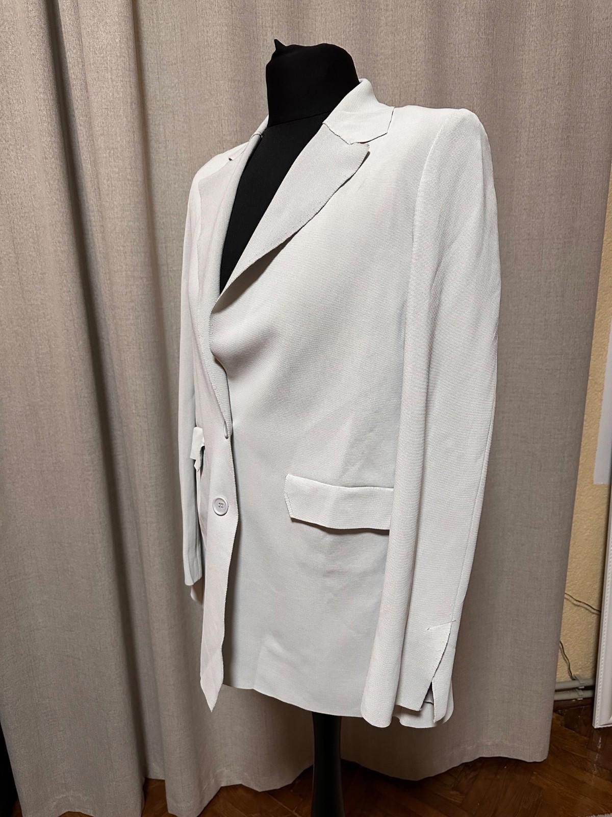 Other MRZ single-breasted blazer white Italy Sz L Size L / US 10 / IT 46 - 5 Thumbnail