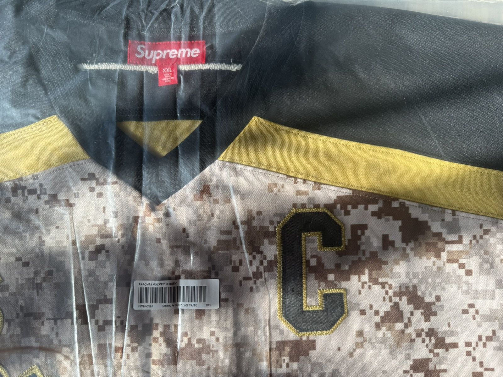 Supreme Supreme Fire & Ice Hockey Jersey Digi Camo XXL NEW Size US XXL / EU 58 / 5 - 2 Thumbnail