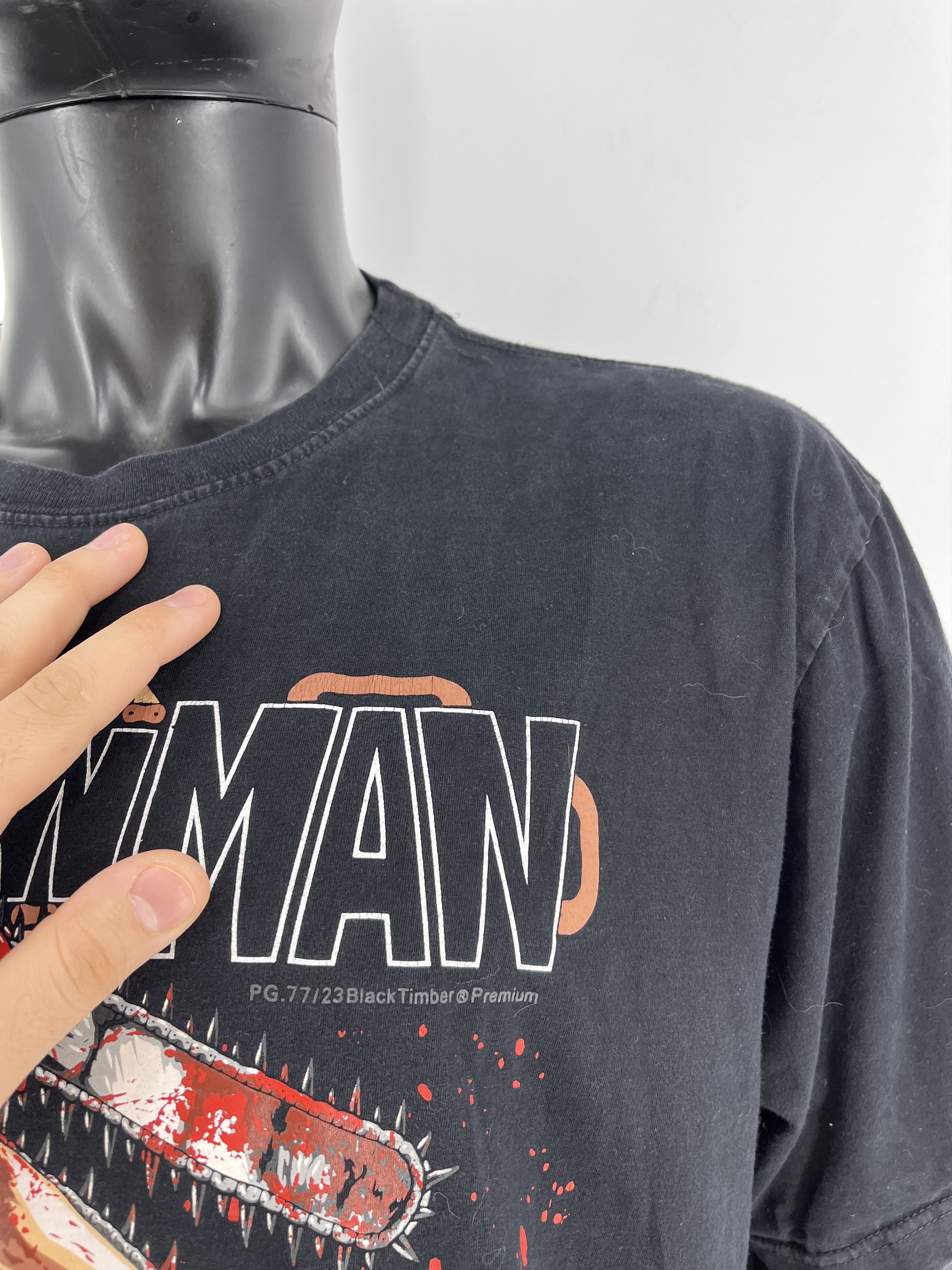 Anime Rare CHAINSAW MAN Anime Manga Limited Fans Mad Size US XXL / EU 58 / 5 - 9 Thumbnail