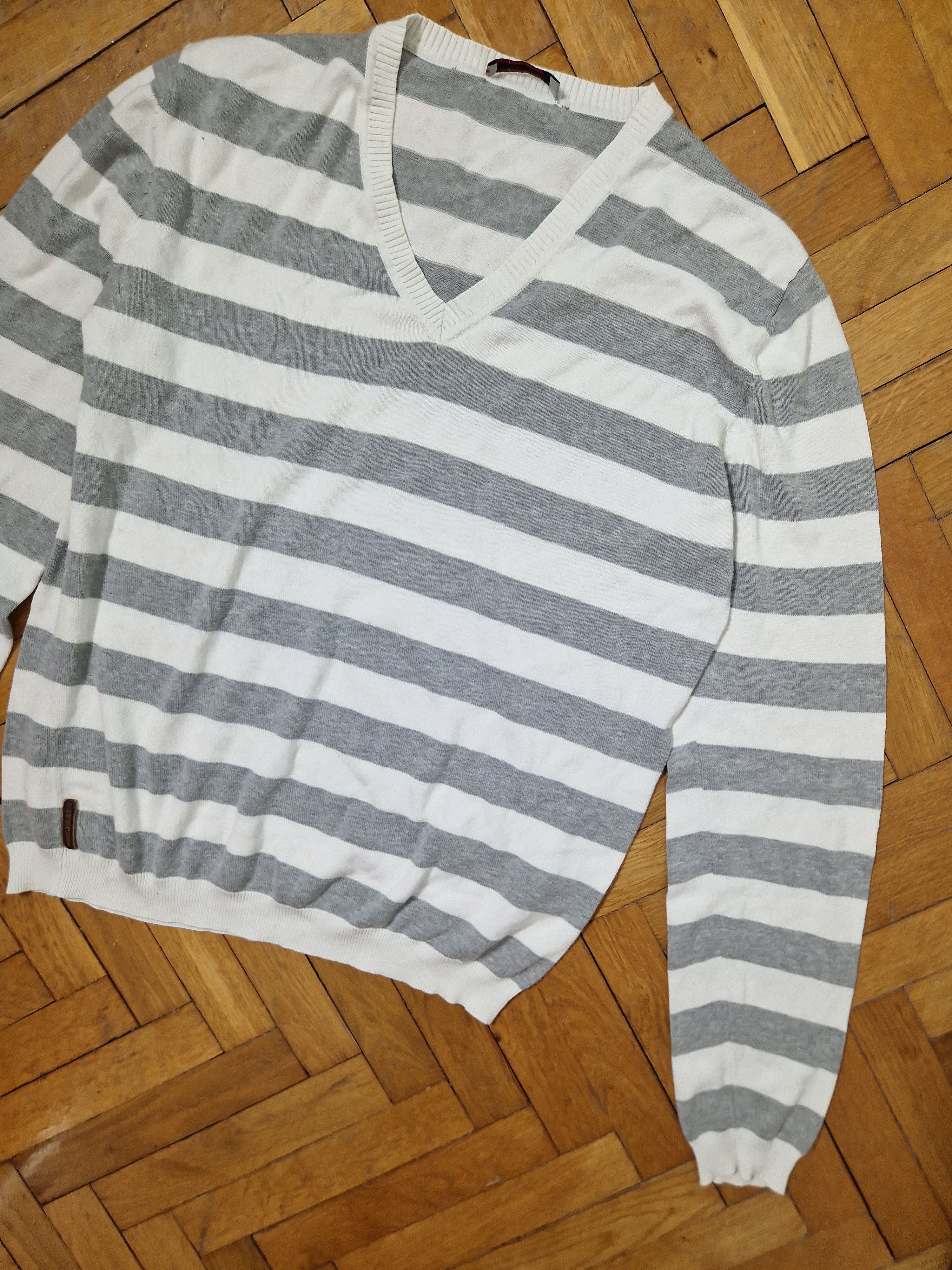 Prada Prada A/W 2006 stripped sweater archive Size US L / EU 52-54 / 3 - 2 Thumbnail