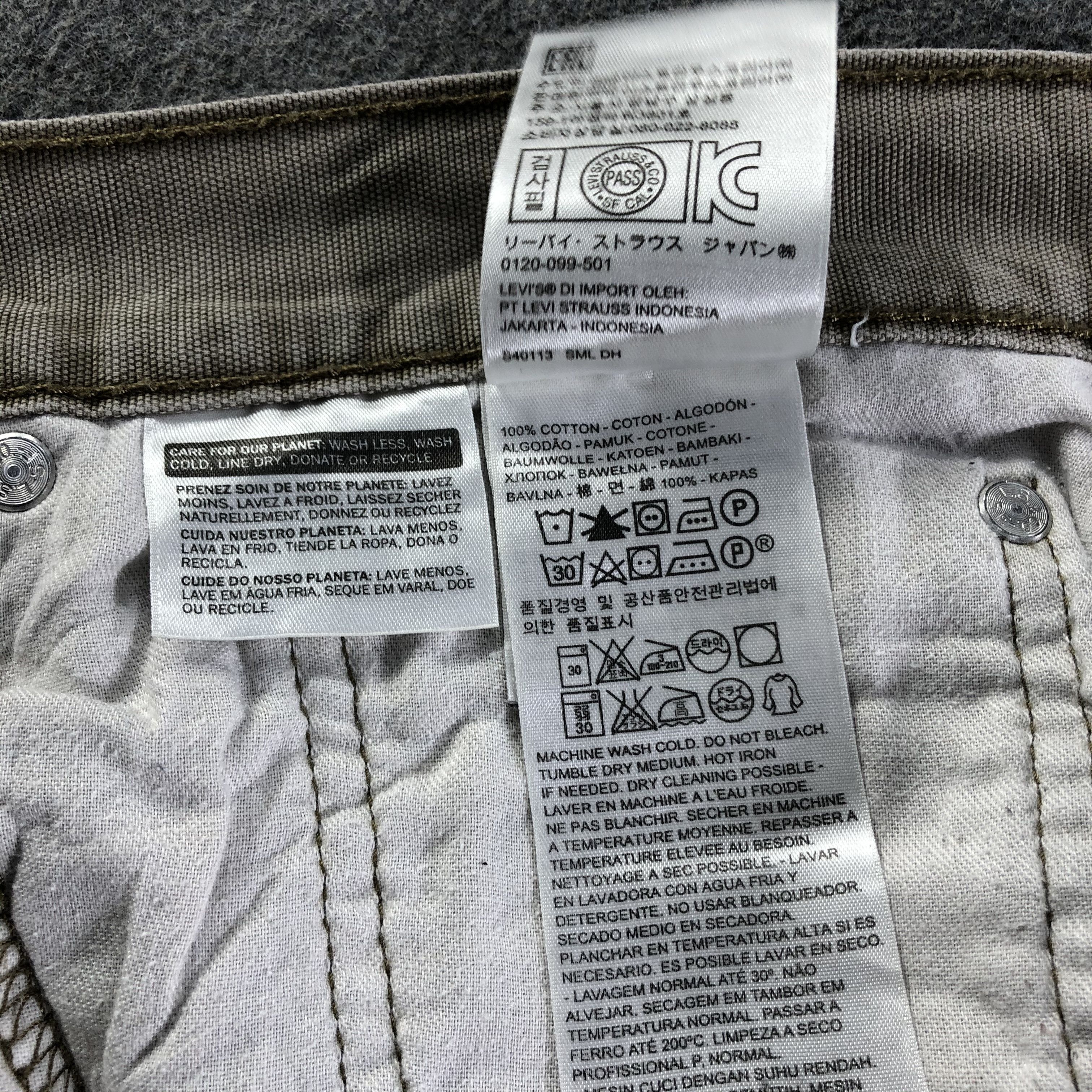 Levi's Vintage Levis 514 Jeans-J3074 Size US 35 - 11 Thumbnail
