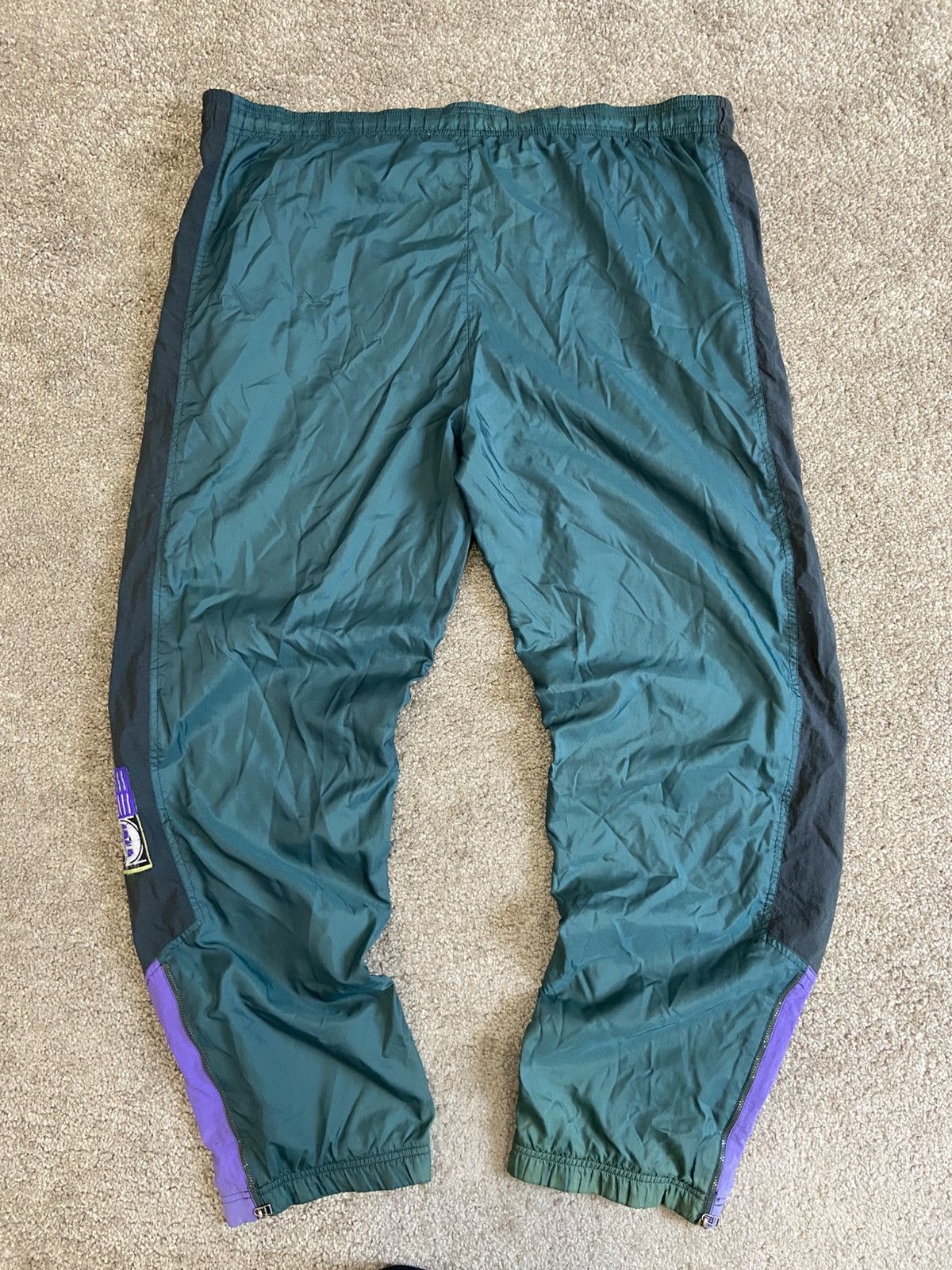 Nike Vintage 90s Nike Teal Track Pants Size US 36 / EU 52 - 5 Thumbnail