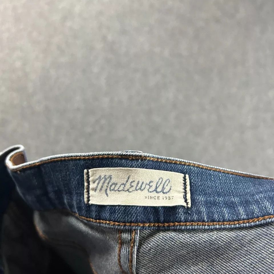 Madewell Madewell Jeans Womens 25 High Riser Skinny Denim Distressed Size 25" / US 0 / IT 36 - 8 Thumbnail