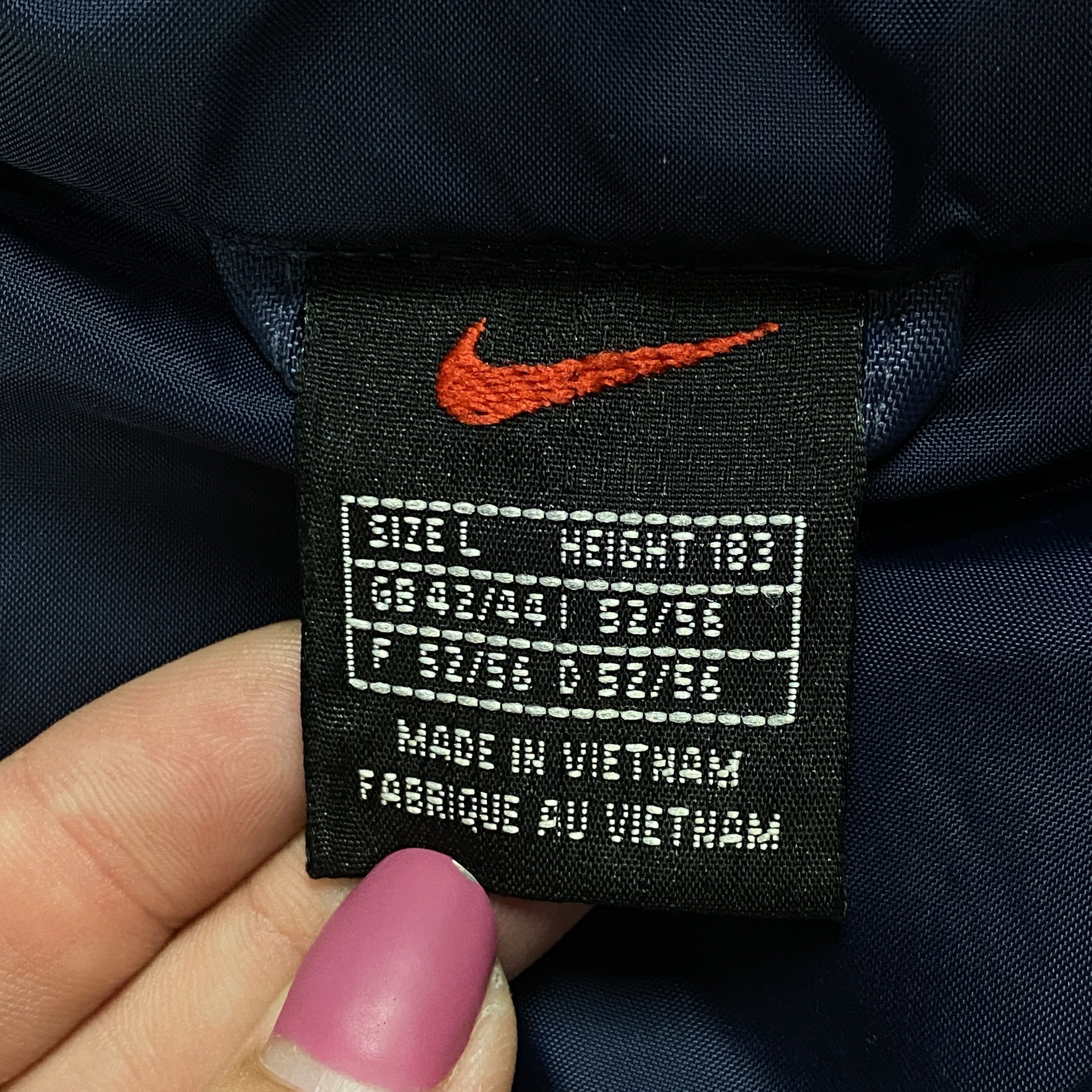 Nike × Vintage Men’s Parka Jacket Nike Vintage Size L Blue Size US L / EU 52-54 / 3 - 9 Thumbnail
