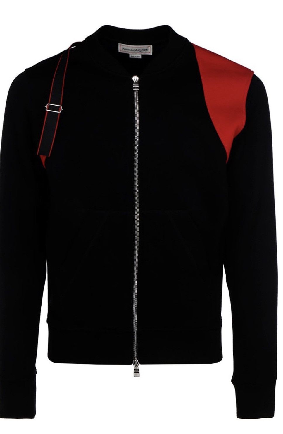 Alexander McQueen Alexander McQueen Harness Logo Tape Bomber Size US XL / EU 56 / 4 - 1 Thumbnail
