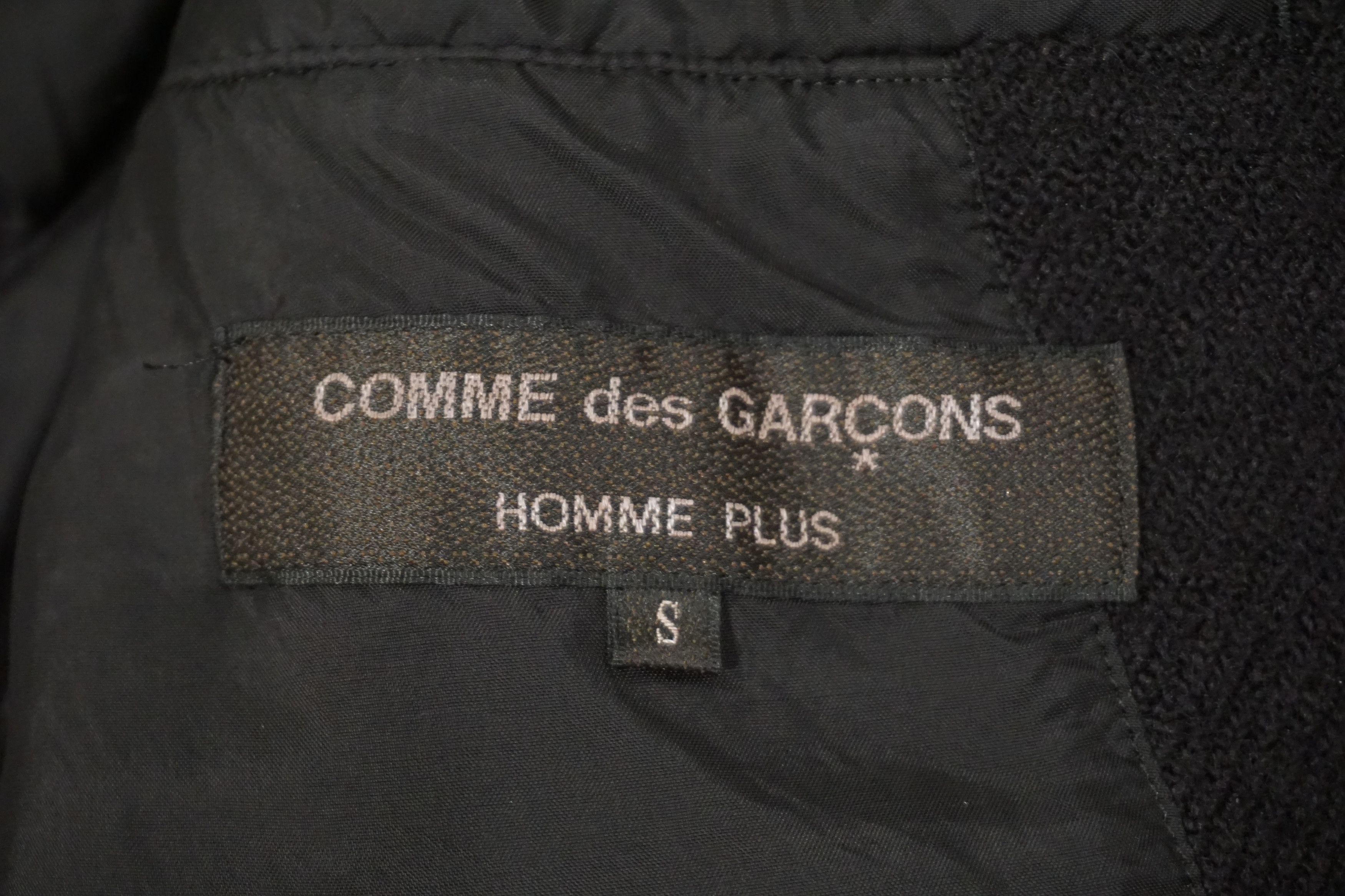 Comme des Garcons Homme Plus Boiled Wool Jacket Size 36R - 5 Thumbnail