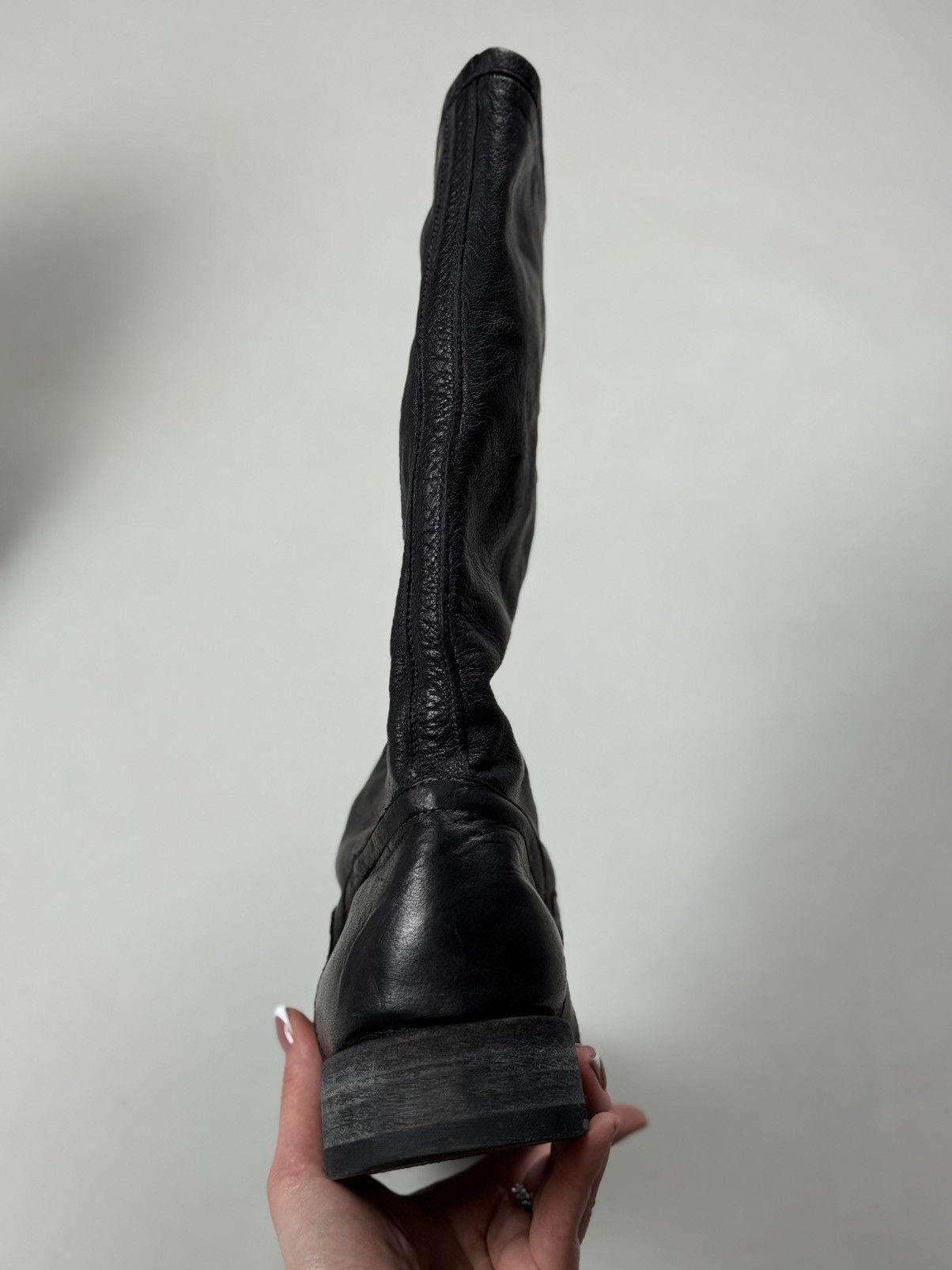 Jean Baptiste Rautureau Jean-Baptiste Rautureau Avant-Garde Leather Boots Shoes Size US 8 / EU 41 - 15 Thumbnail