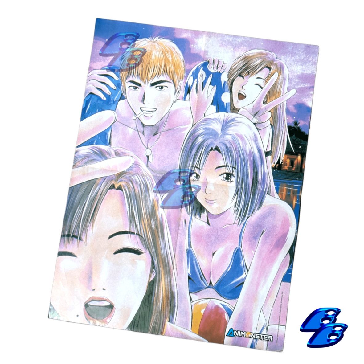 GTO & Inuyasha Vintage 2002 art poster