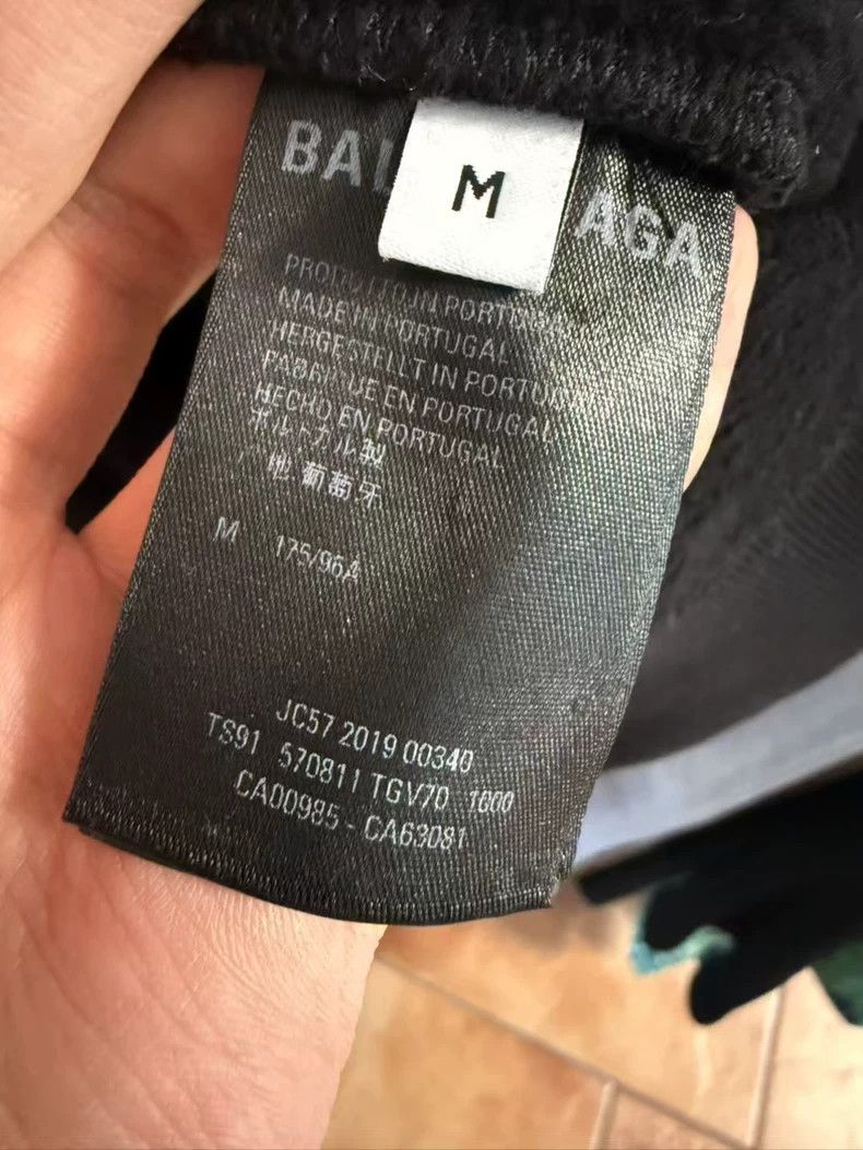 Balenciaga Balenciaga Glitter Crown Hoodie Black Size US M / EU 48-50 / 2 - 4 Thumbnail