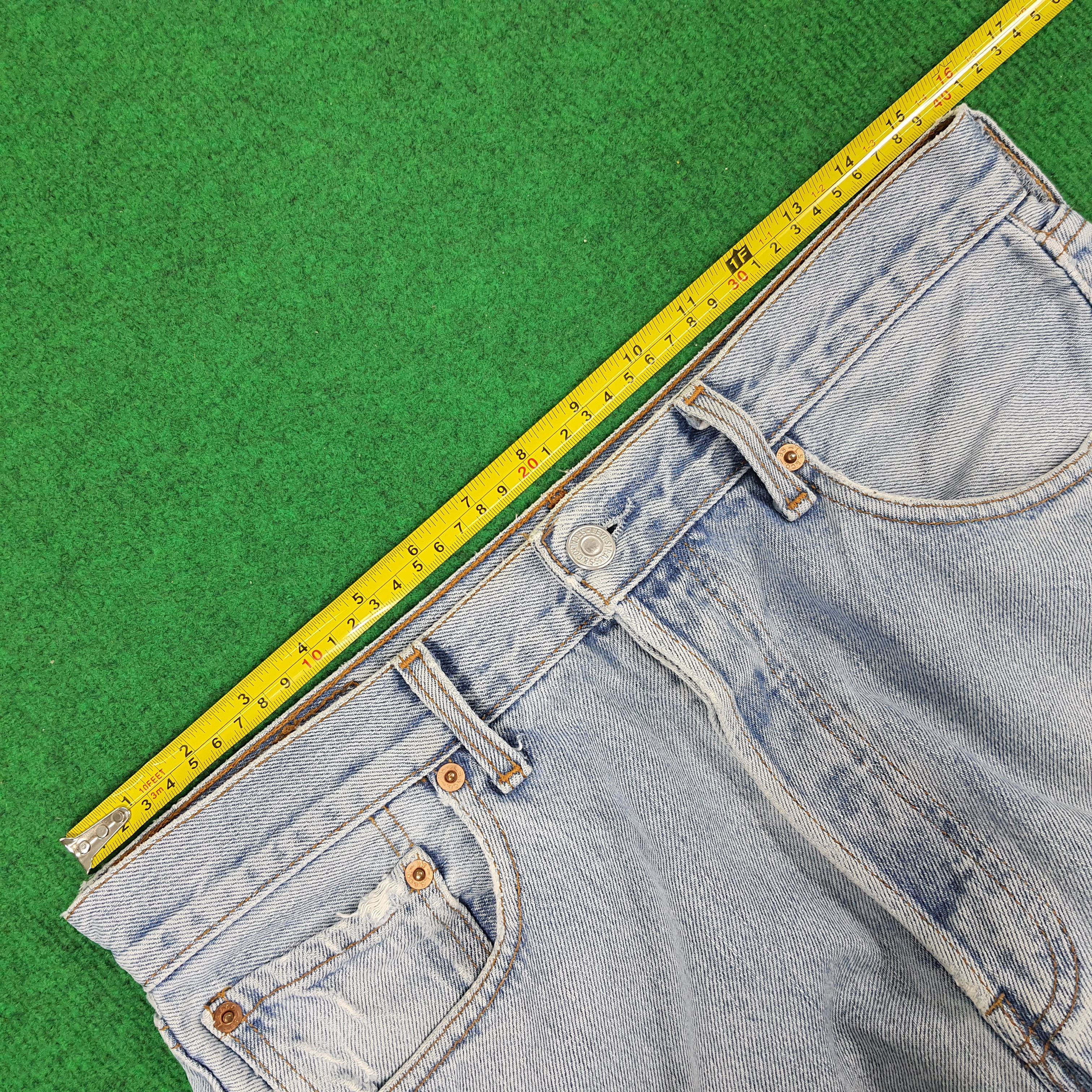 Levi's × Vintage Vintage Levi's 501 Distressed Denim Jeans Size US 30 / EU 46 - 9 Thumbnail