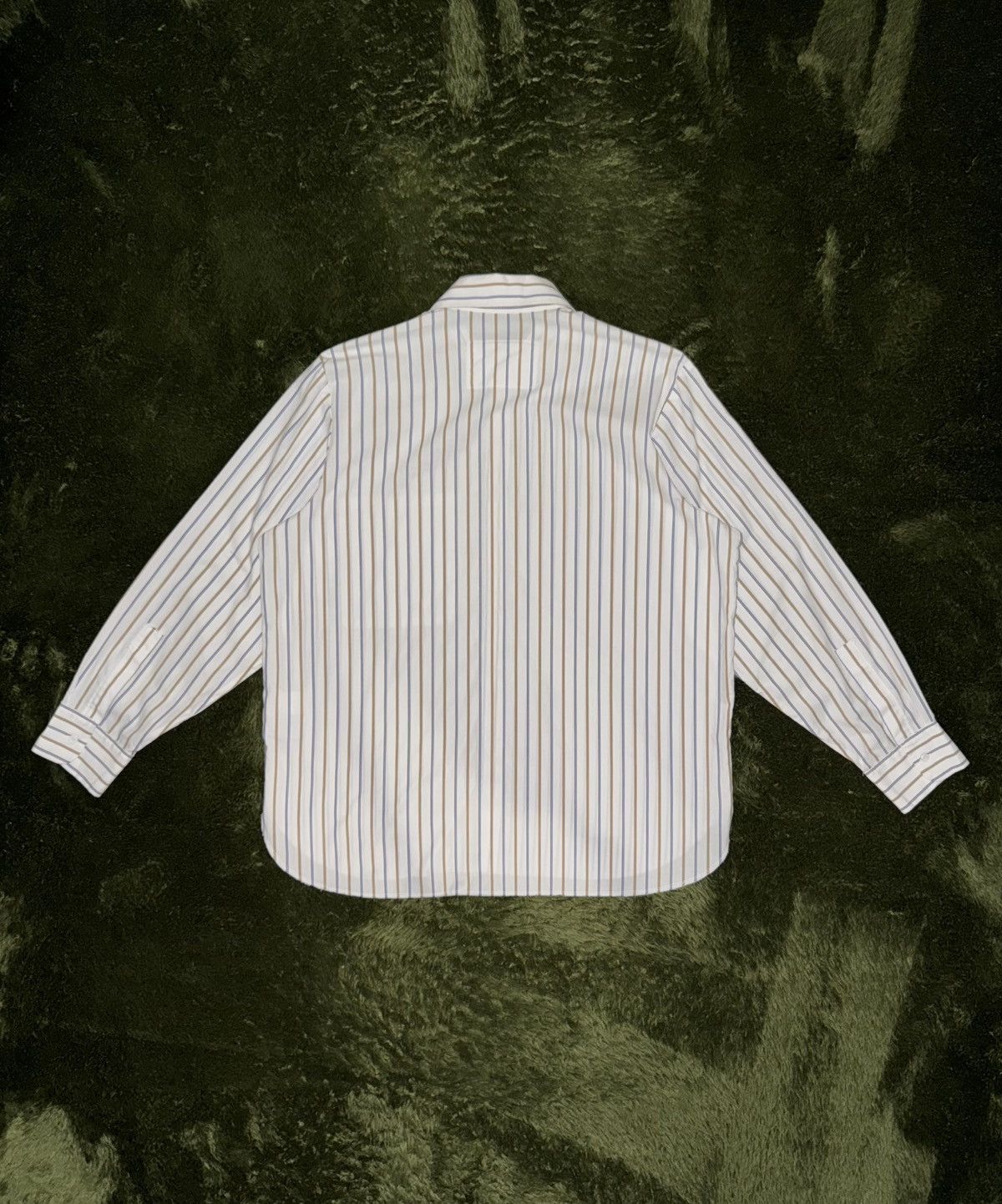 Camiel Fortgens [M] Camiel Fortgens Rough Cutting Stripe Cotton Shirt Size US M / EU 48-50 / 2 - 9 Thumbnail