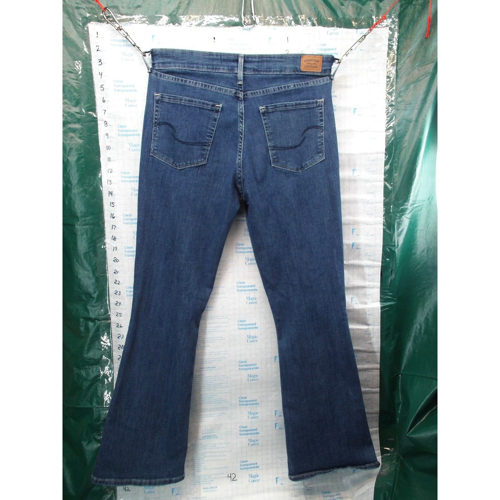 Levi's Levi's Signature 30x30 Mid Rise Boot Cut Distressed CW-4920 Size 30" / US 8 / IT 44 - 5 Thumbnail