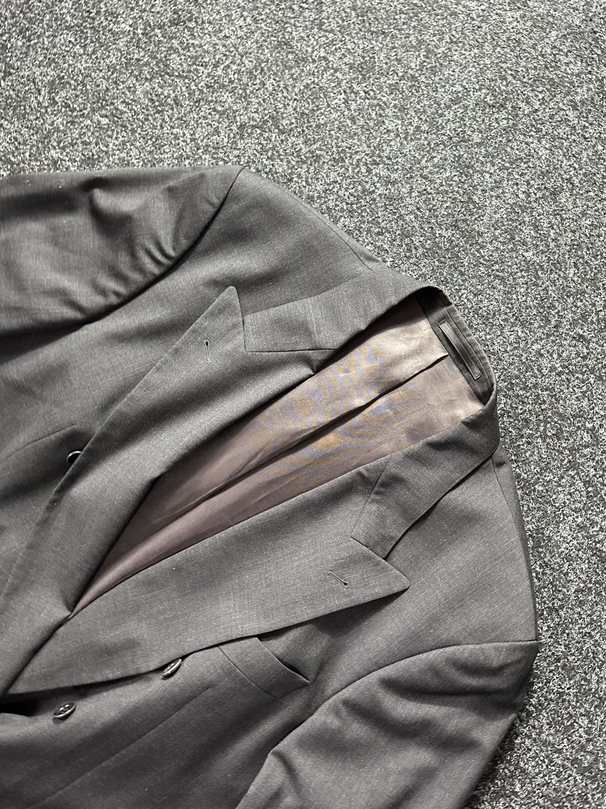 Hugo Boss × Loro Piana × Vintage 🚨 vintage Loro Piana Blazer Hugo Boss Jacket gray 100% lana Size US L / EU 52-54 / 3 - 4 Thumbnail