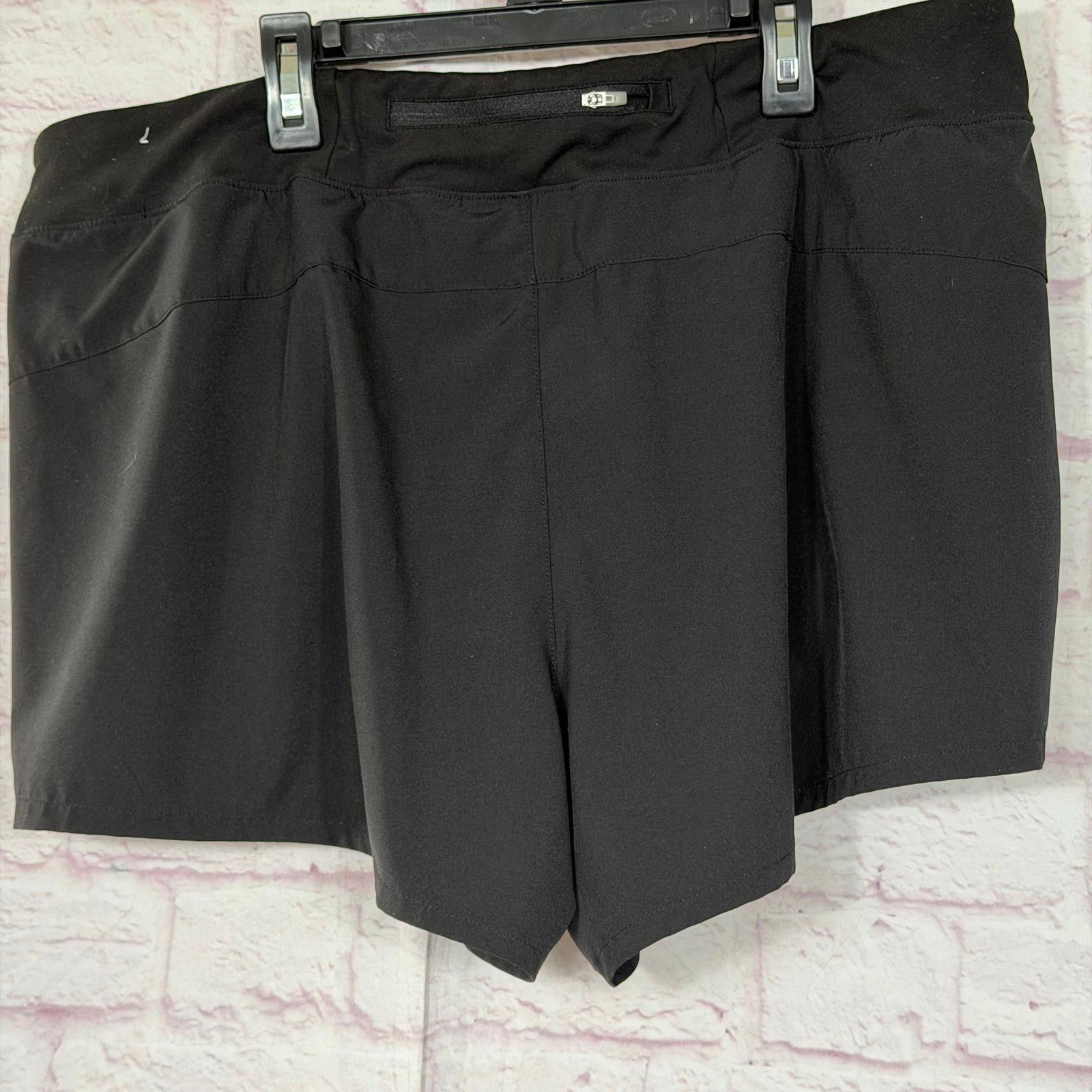 Reebok Reebok Women’s Athletic Shorts Black XXL Size 42" / US 20 - 6 Thumbnail