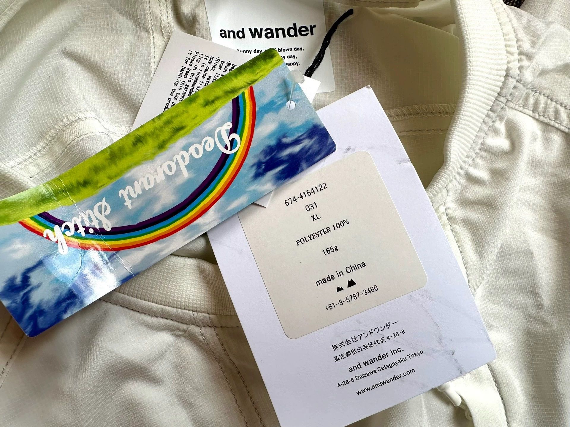 And Wander and wander stretch rip short sleeve quick dry breathable pocket T Size US XL / EU 56 / 4 - 8 Thumbnail