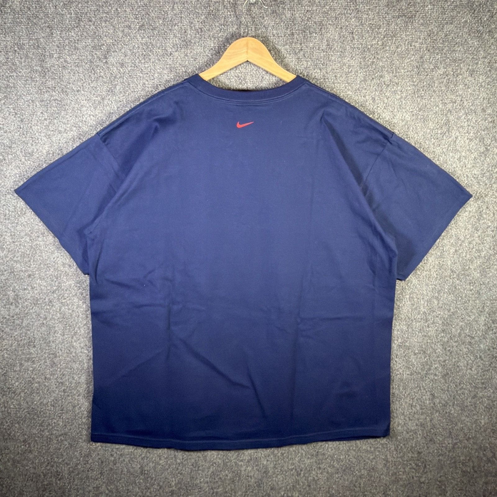 Nike Vintage Nike Shirt Mens XL Navy Y2K Basketball Wrap Around R Size US XL / EU 56 / 4 - 8 Thumbnail