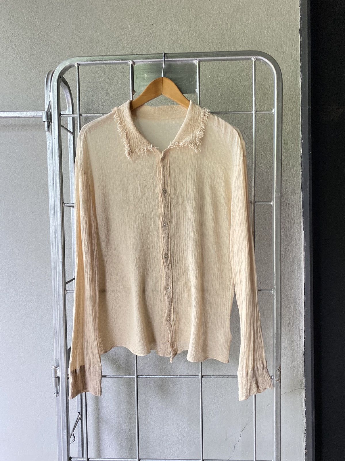 Issey Miyake Plantation pleated blouse shirt Size L / US 10 / IT 46 - 14 Thumbnail