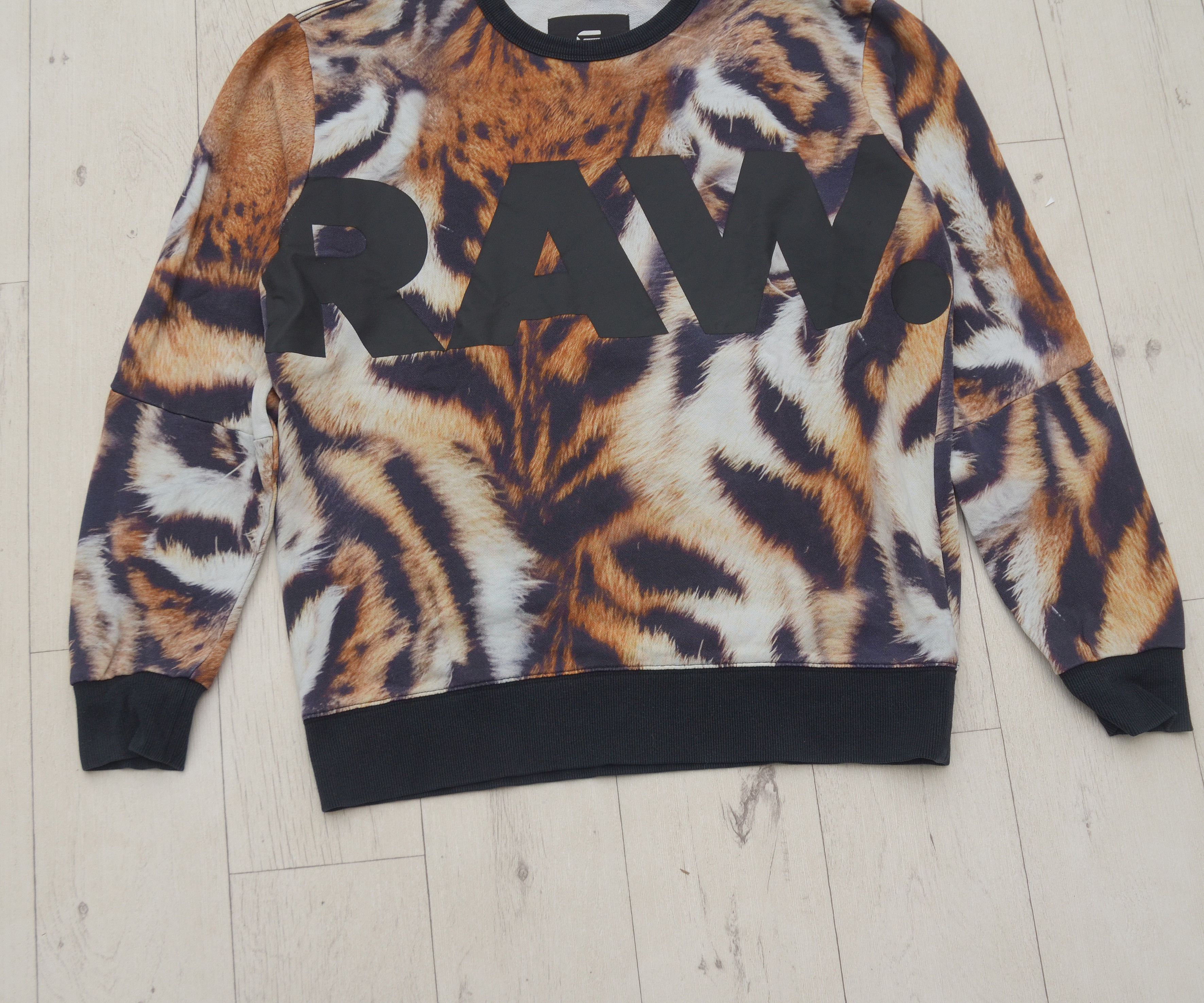 G-Star G-Star Mostom OS Tiger Stalt Sweatshirt Limeted Printed Big Size US M / EU 48-50 / 2 - 3 Thumbnail