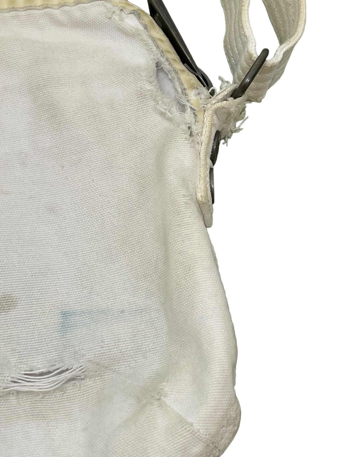 Diesel Cross Body Y2K Diesel Industries Distress Cotton Bag 1🟩 Size ONE SIZE - 16 Thumbnail