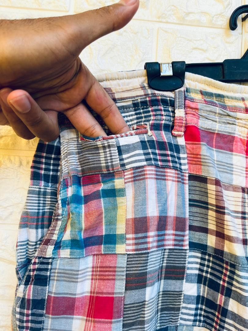 Japanese Brand × Vintage Vintage Back Number Patchwork Hip Hop Streetwear Style Size US 34 / EU 50 - 6 Thumbnail