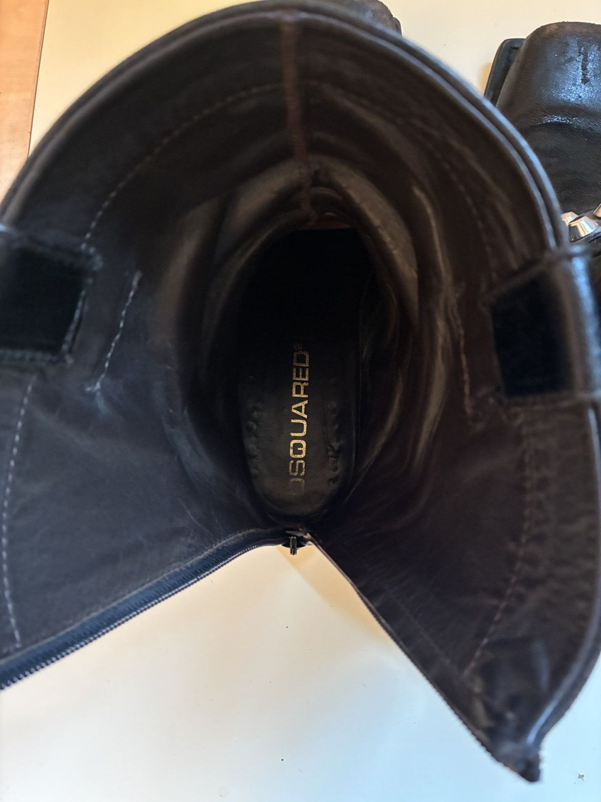 Dsquared2 Studded Dsquared square toe boots FW04 Size US 11 / EU 44 - 4 Thumbnail