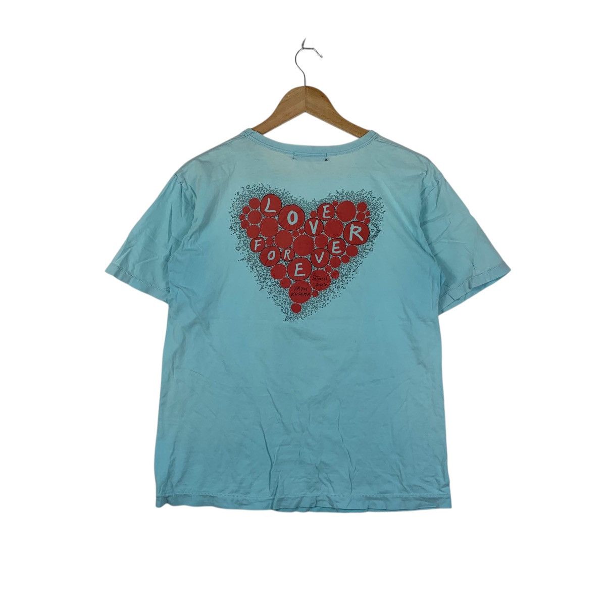 Yayoi Kusama YAYOI KUSAMA x SATOSHI OHNO 24 Hour Television Tee Shirt Top Size L / US 10 / IT 46 - 6 Thumbnail