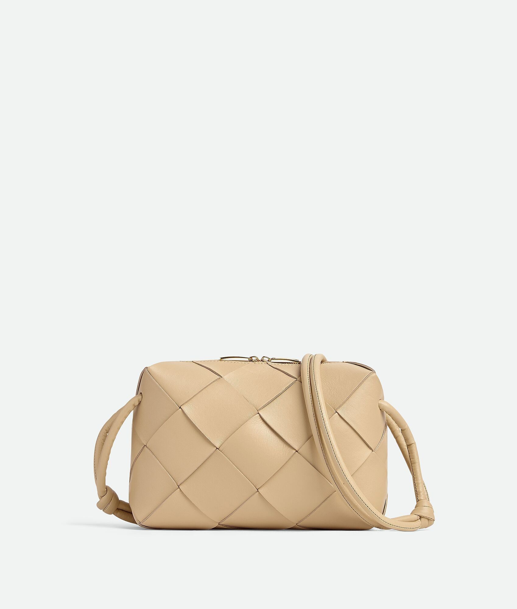 Bottega Veneta o1n1vont0325 Size: OS / Small Cassette Camera Bag in Beige Size ONE SIZE - 4 Thumbnail