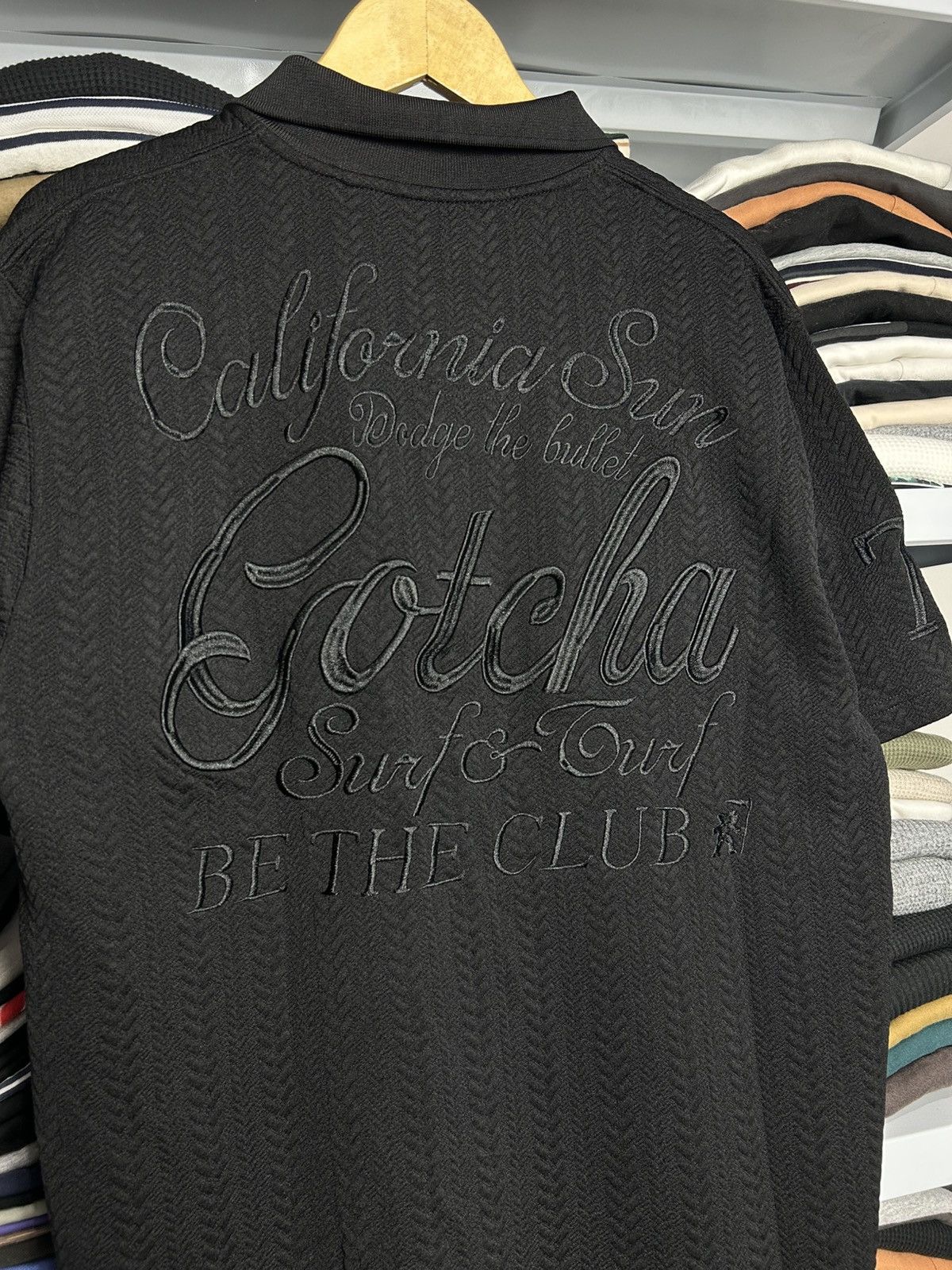 Gotcha Vintage Gotcha Poloshirt Size US XXL / EU 58 / 5 - 2 Thumbnail