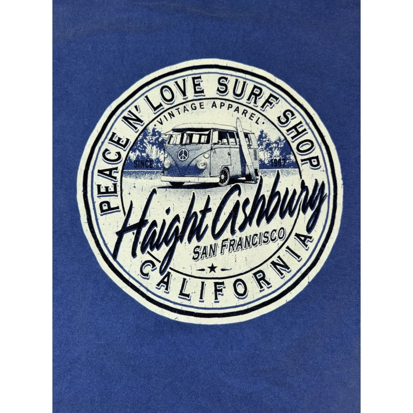 Vintage VINTAGE California Surfer Long Sleeve Shirt Blue L Mens 20x27 USA California Surf Shirt Size US L / EU 52-54 / 3 - 7 Thumbnail