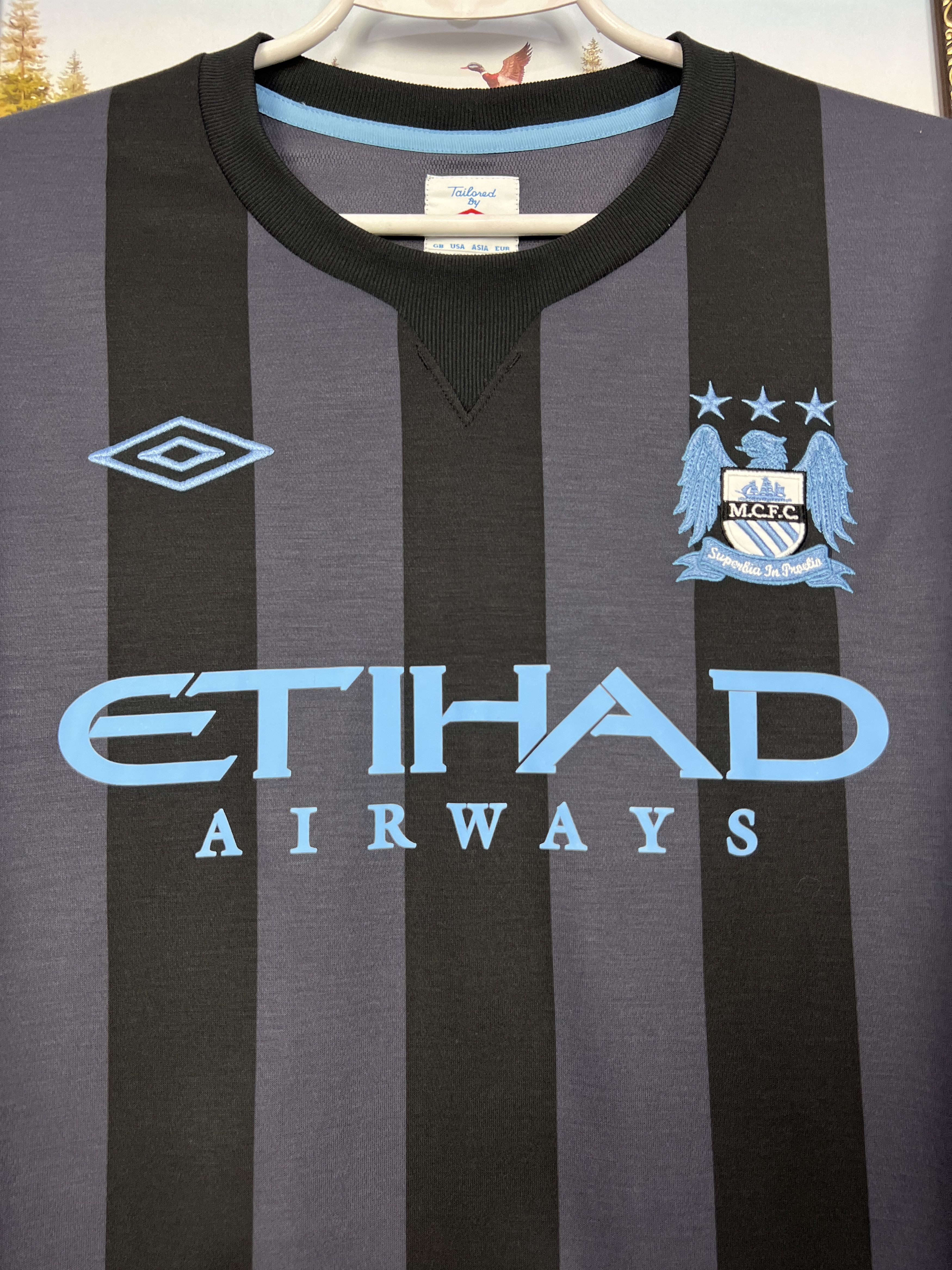 Umbro Manchester City Third football shirt 2012 Soccer Umbro Size US M / EU 48-50 / 2 - 3 Thumbnail