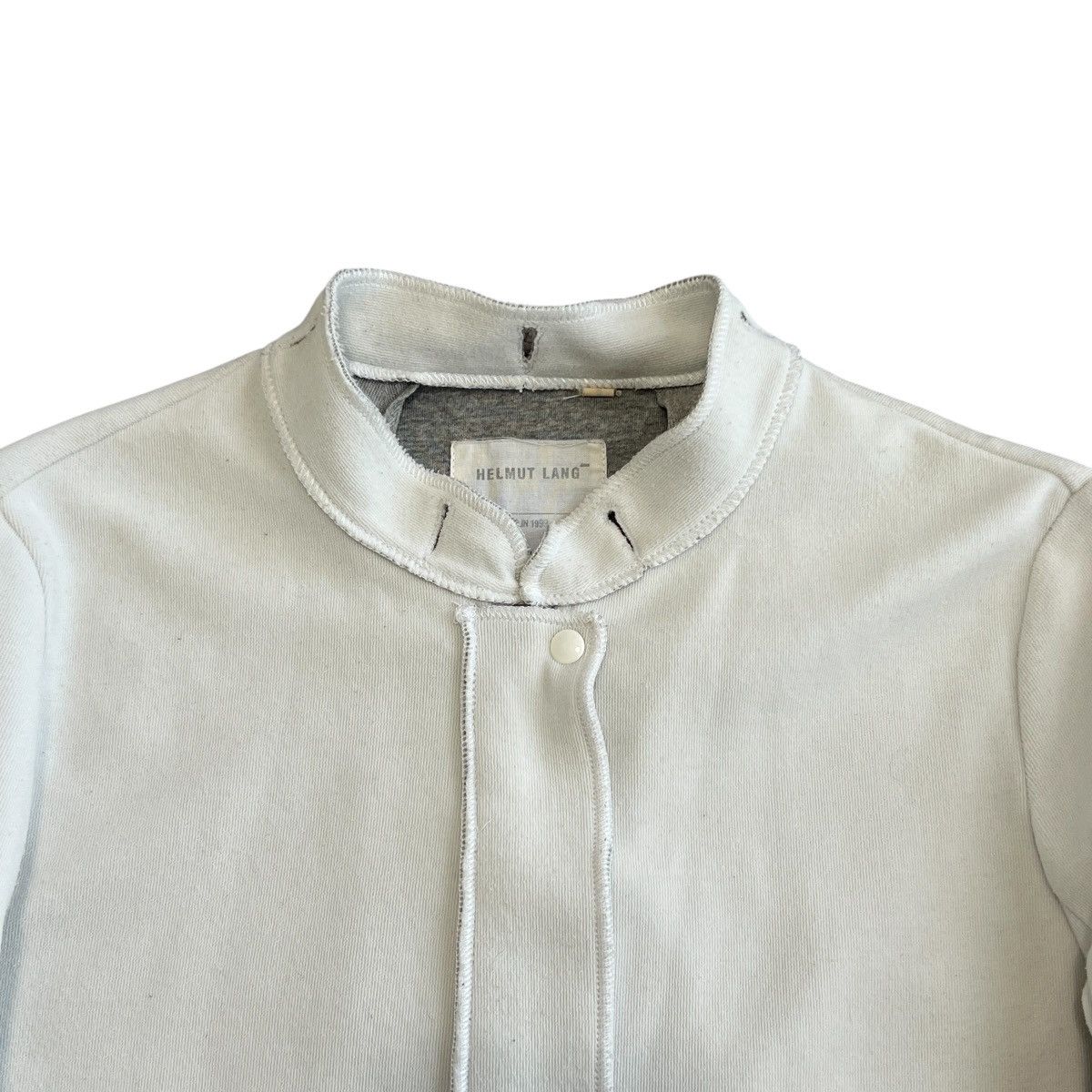 Helmut Lang HELMUT LANG 1999 Archive Cut-Off Hem Jacket Size US M / EU 48-50 / 2 - 2 Thumbnail