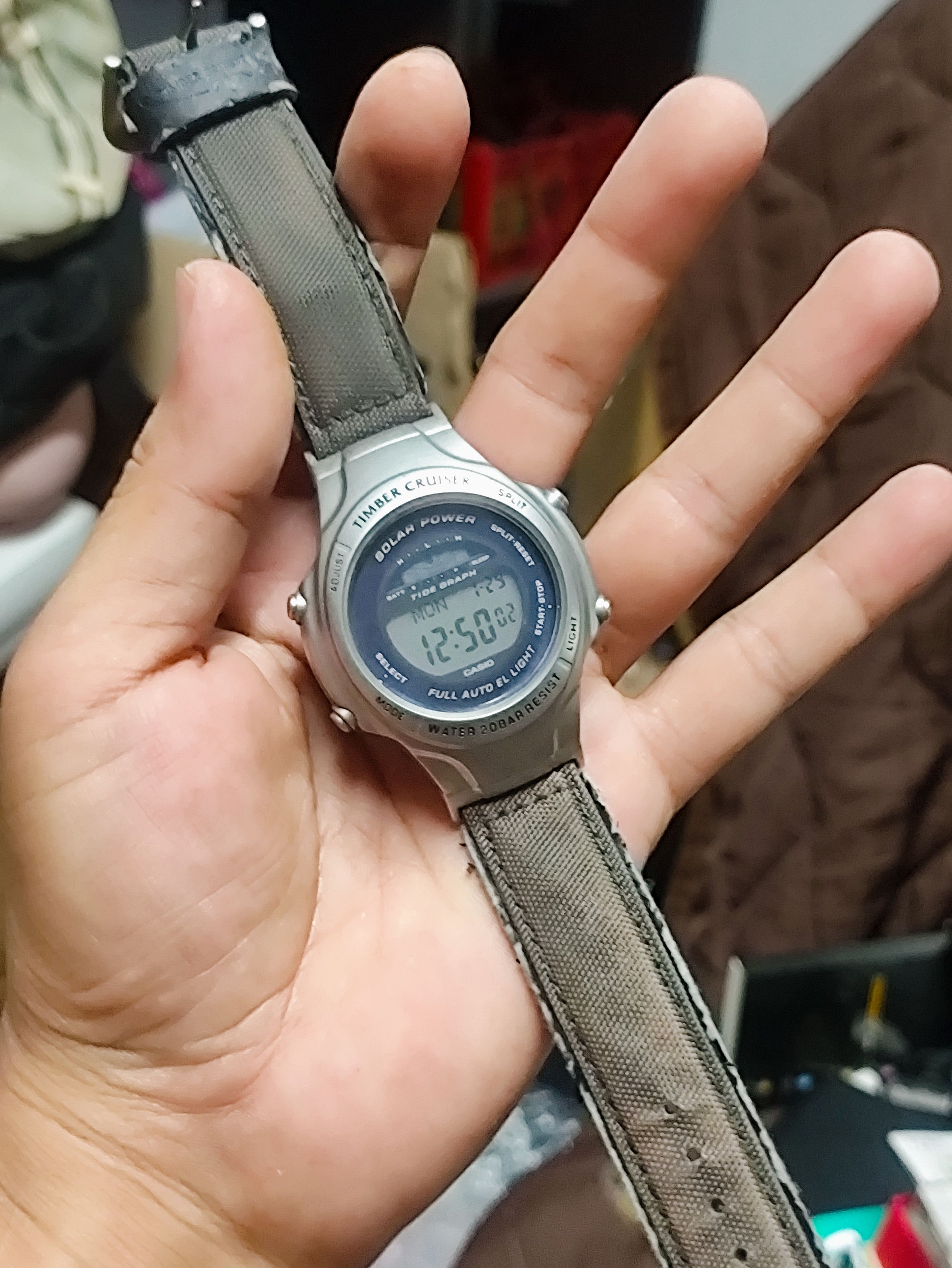 Casio × Japanese Brand × Vintage Vintage Casio Timber Cruiser Solar Power TIC-10 JAPAN -H Size ONE SIZE - 10 Thumbnail
