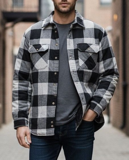 David Taylor Vintage David Taylor Checkered Plaid Jacket Large Size US L / EU 52-54 / 3 - 1 Thumbnail