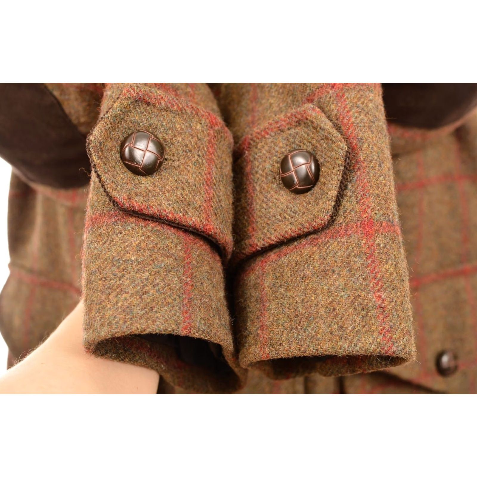 Burton Burton Jacket Mens L Wool Tweed Check Coat AW11-BH2 Size US L / EU 52-54 / 3 - 5 Thumbnail