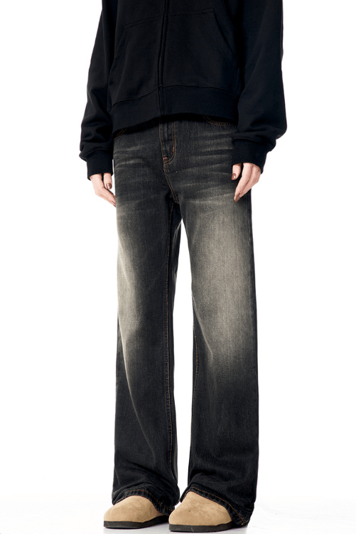 Japanese Brand × Jean American men's heavy-duty retro wide-leg bootcut jeans Size US 32 / EU 48 - 3 Thumbnail