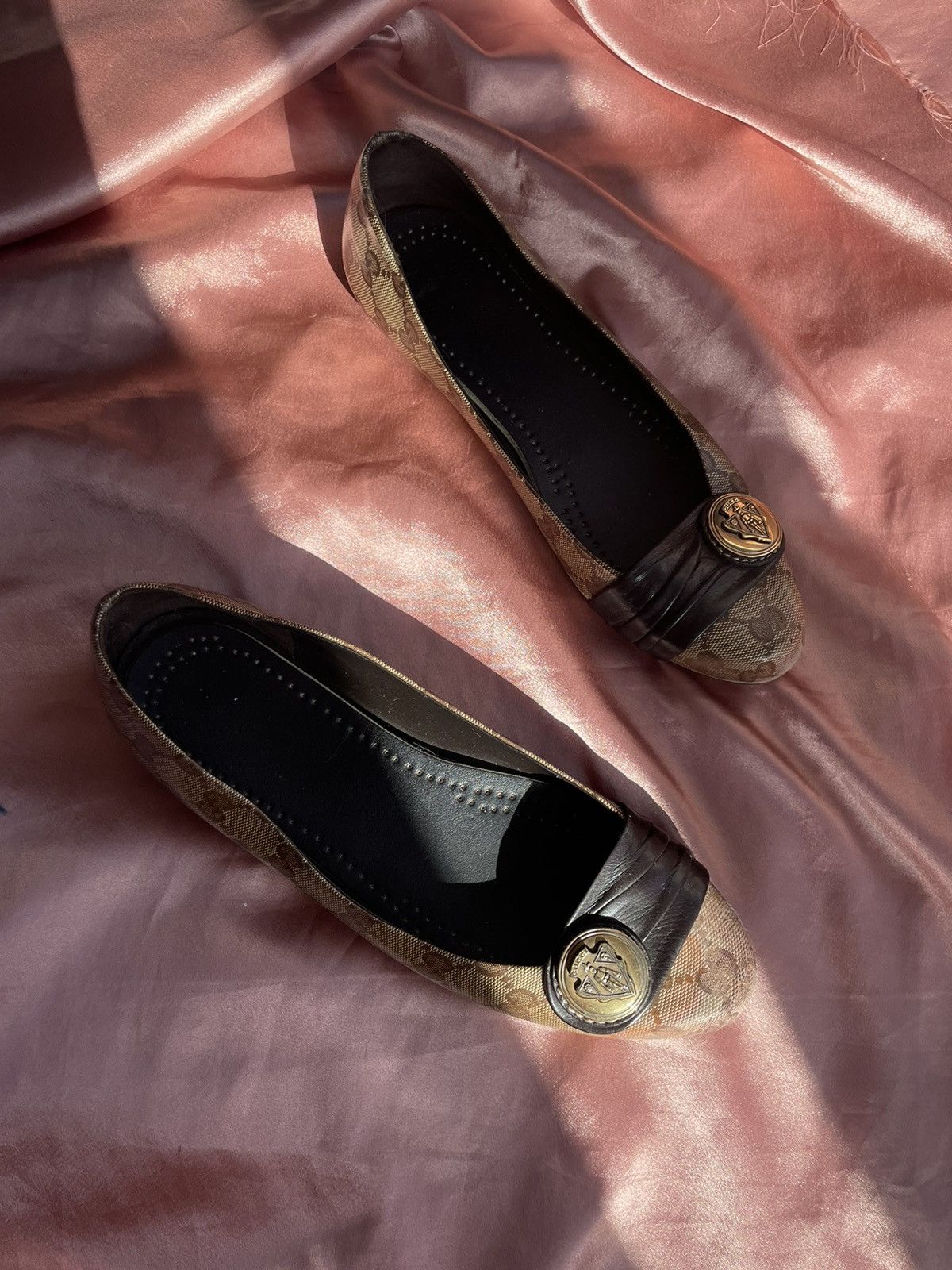 Gucci Gucci Hysteria Monogram Ballet Flats Size US 8 / IT 38 - 5 Thumbnail