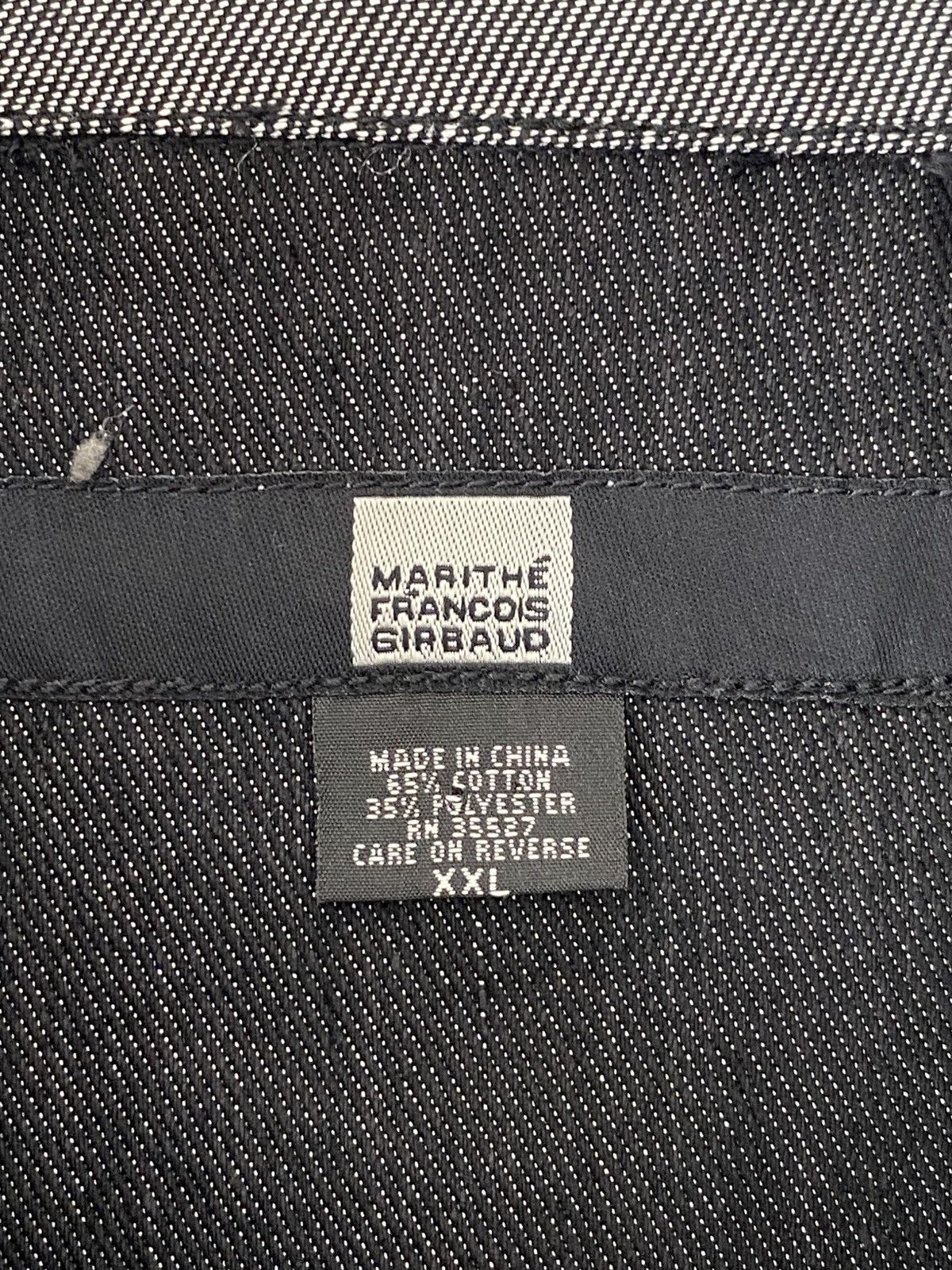 Marithe + Francois Girbaud Marithe Francois Girbaud Vintage 90s Oversized Denim Jacket Size US XXL / EU 58 / 5 - 3 Thumbnail