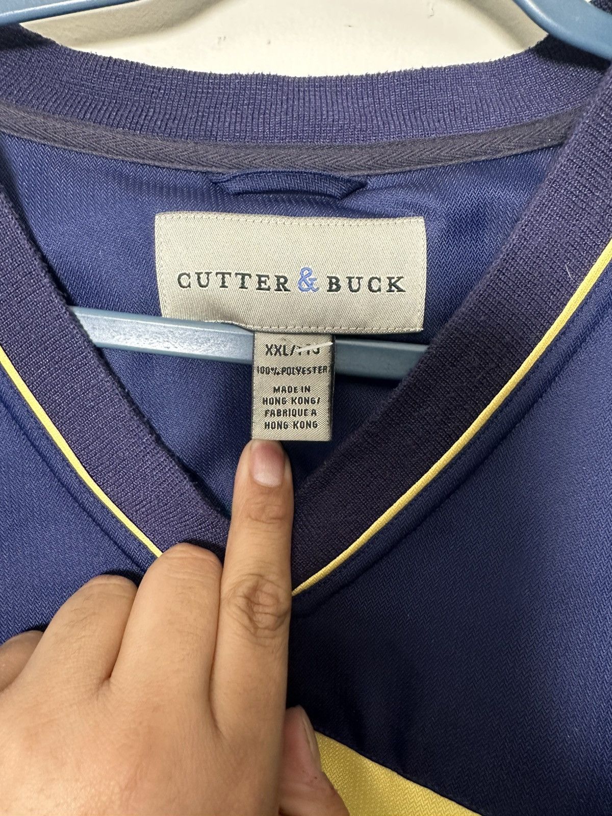 Cutter & Buck Cutter and Buck Golf Pull Over - Vintage Size US XXL / EU 58 / 5 - 4 Thumbnail