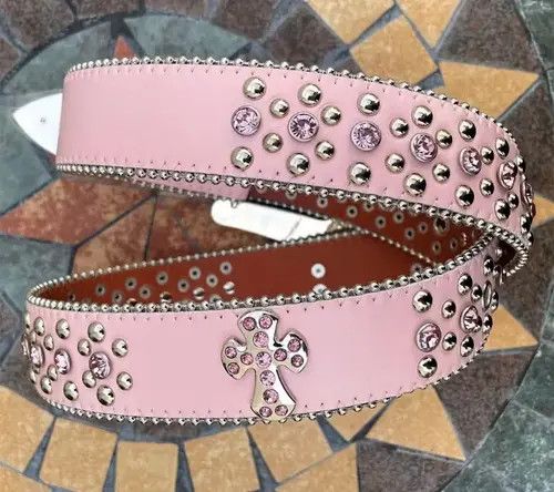 Other Belts Cross Rhinestone Belts Size ONE SIZE - 3 Thumbnail