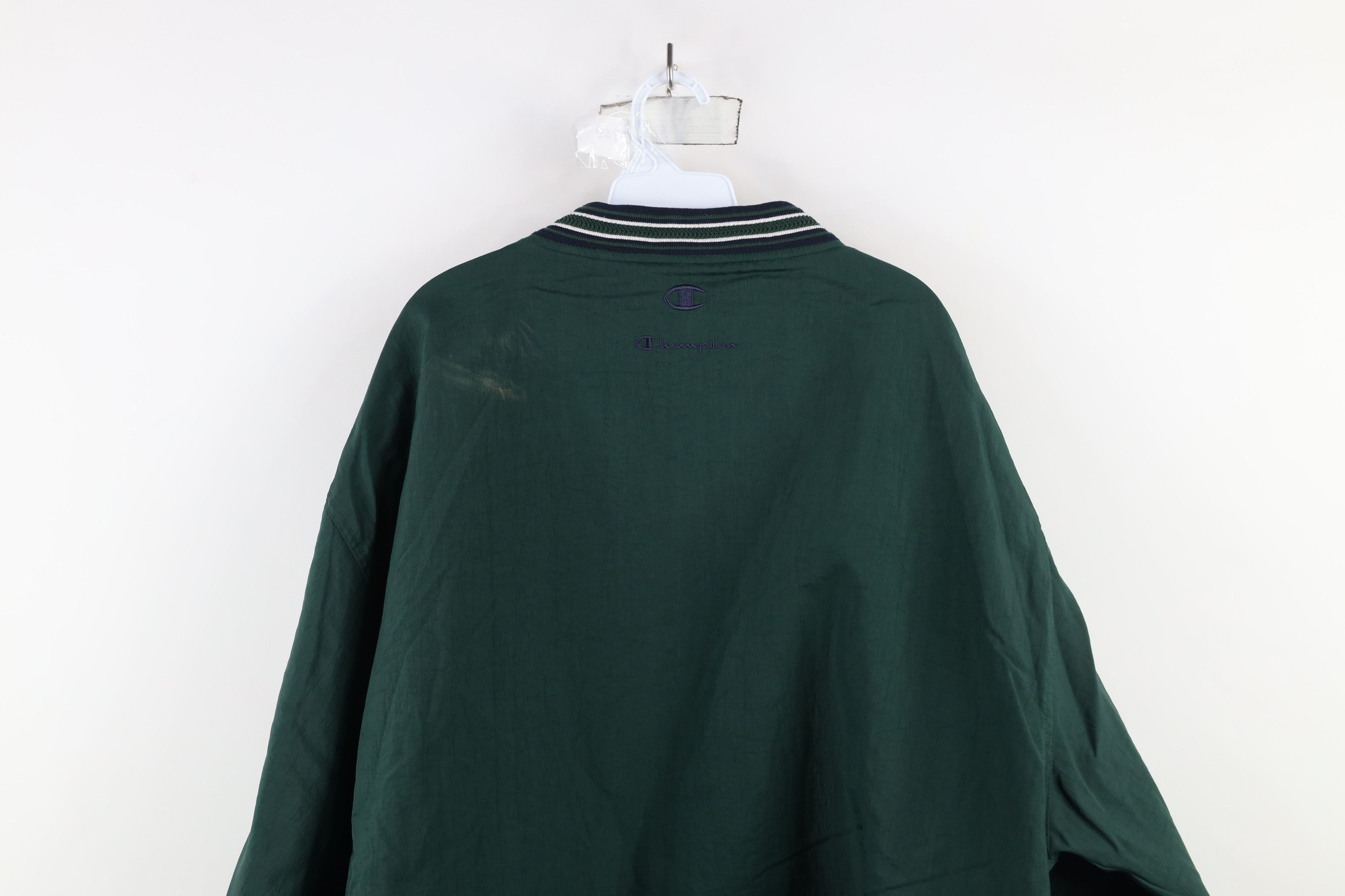 Champion × Vintage Vintage 90s Champion Dame University Windbreaker Jacket Size US XL / EU 56 / 4 - 15 Thumbnail