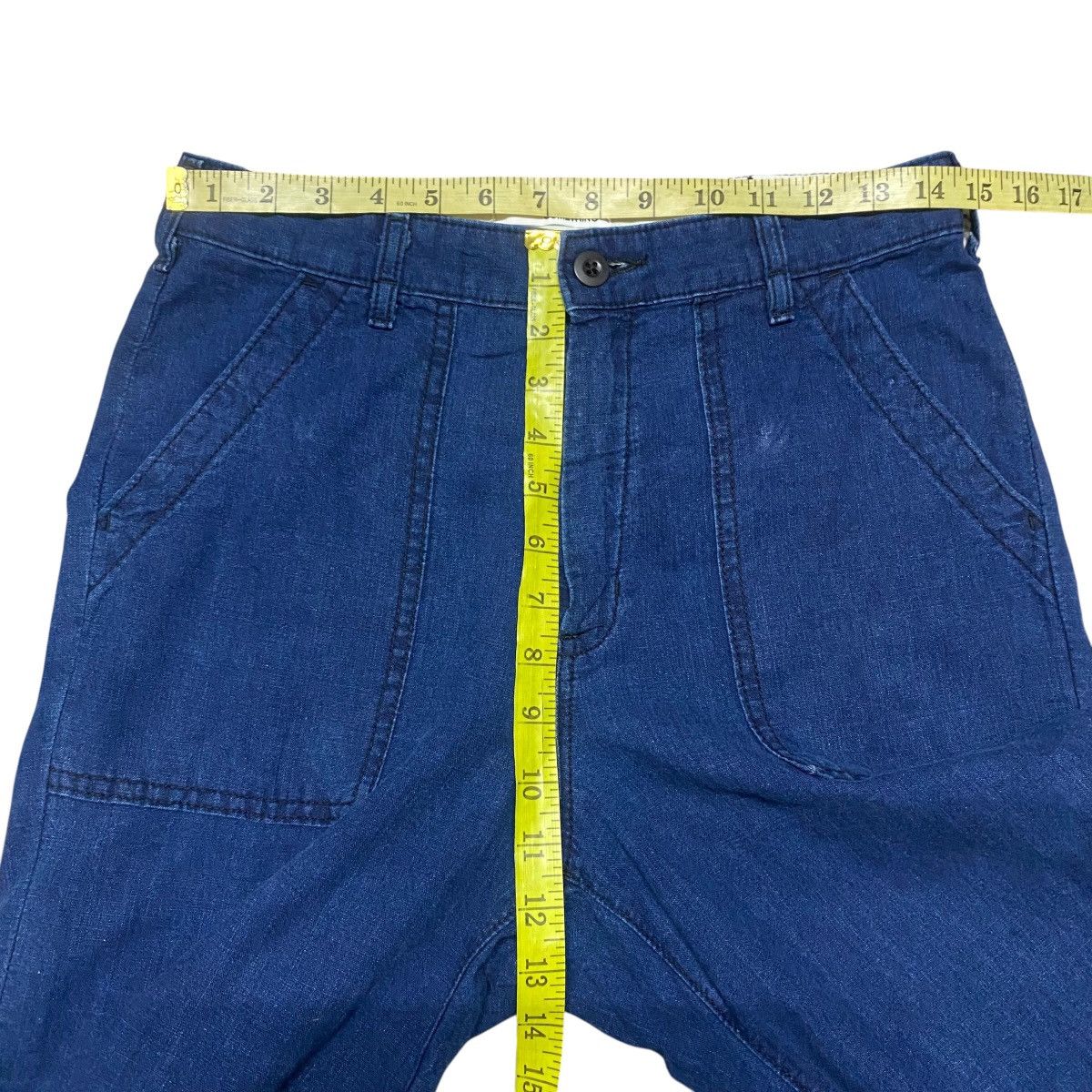 Edwin Edwin Indigo Denim Fatigue Pants Size US 29 - 18 Thumbnail