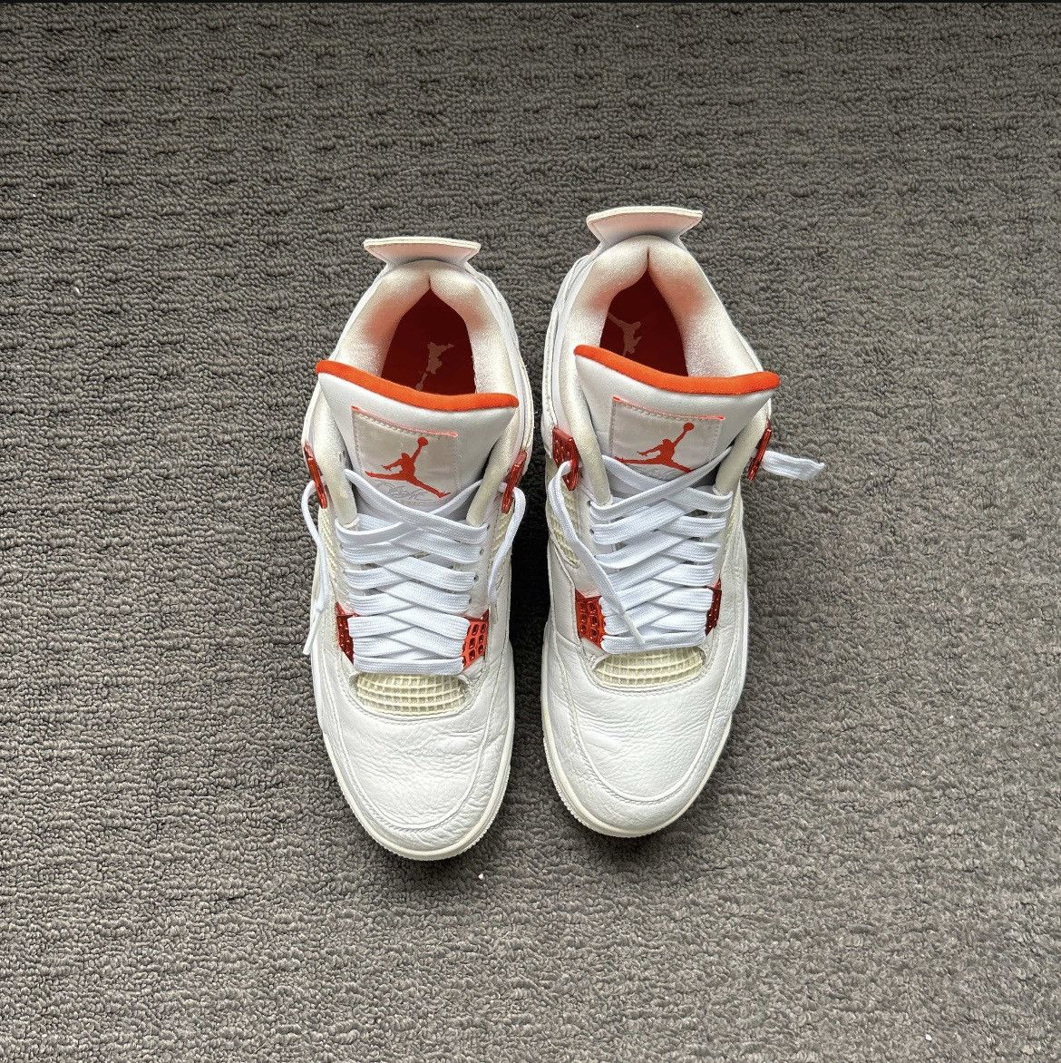 Jordan Brand × Nike Jordan 4 Metallic Orange US 11 Size US 11 / EU 44 - 3 Thumbnail