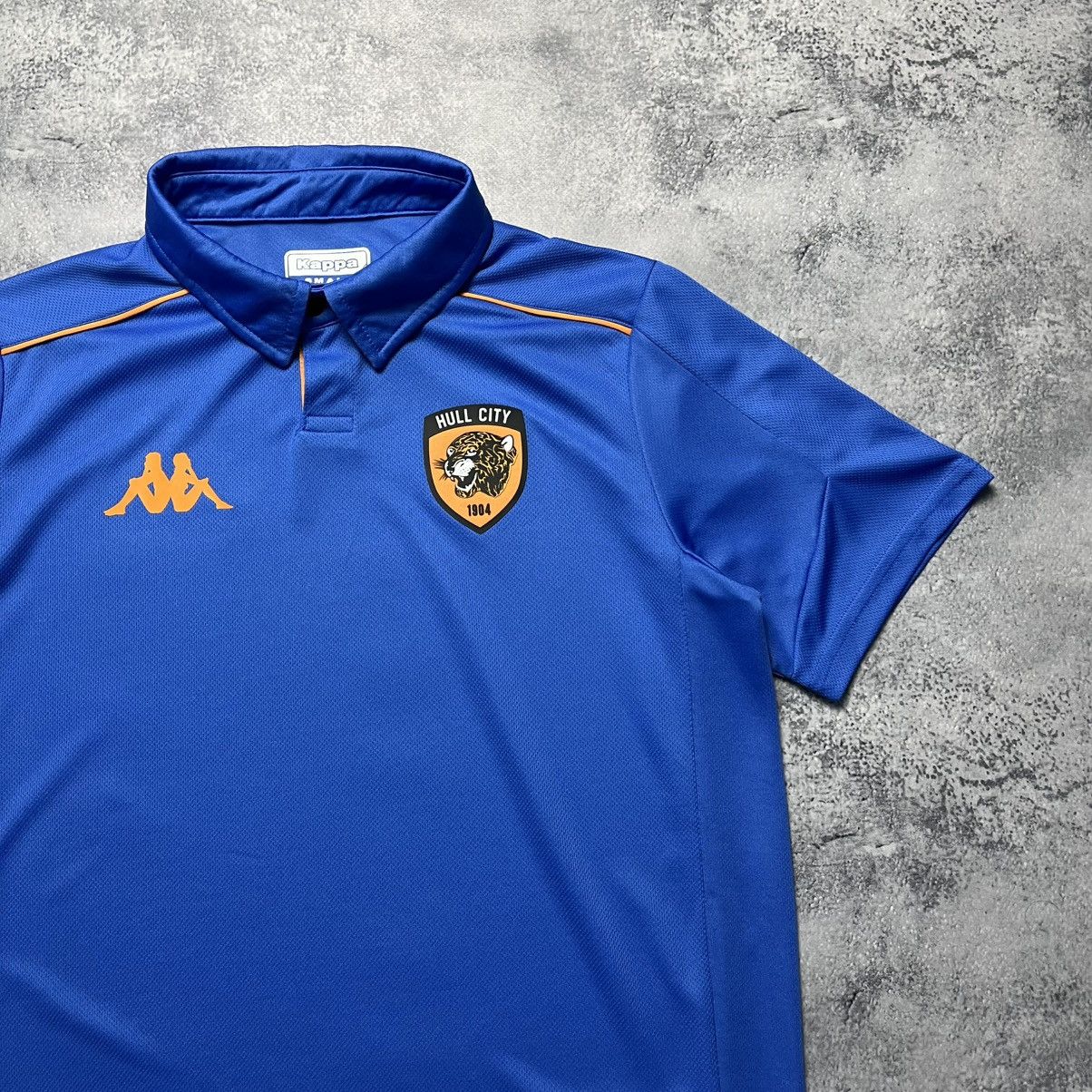 Kappa Kappa Hull City 2023/2024 Away Soccer Jersey Football Size US S / EU 44-46 / 1 - 6 Thumbnail