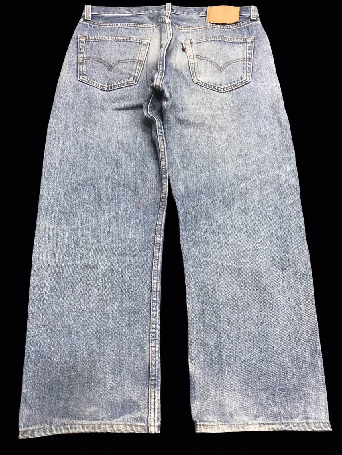 Levi's × Vintage 💥ARCHIVAL💥Vtg Levis 501 Regular Medium Wash Denim F63 Size US 34 / EU 50 - 10 Thumbnail