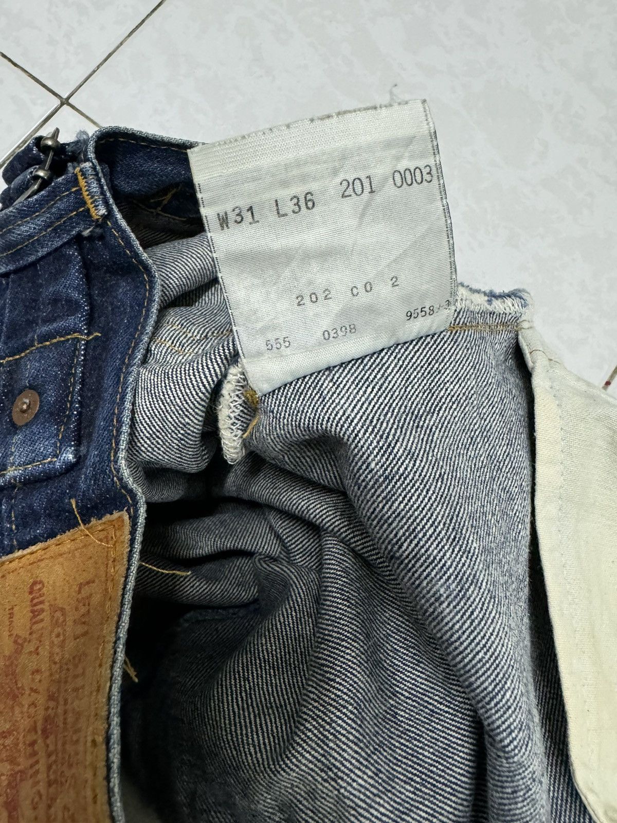 Levi's (J81) LEVIS 201 XX Size US 30 / EU 46 - 17 Thumbnail